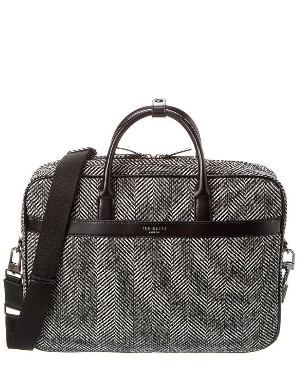 Ted baker twill document hotsell bag
