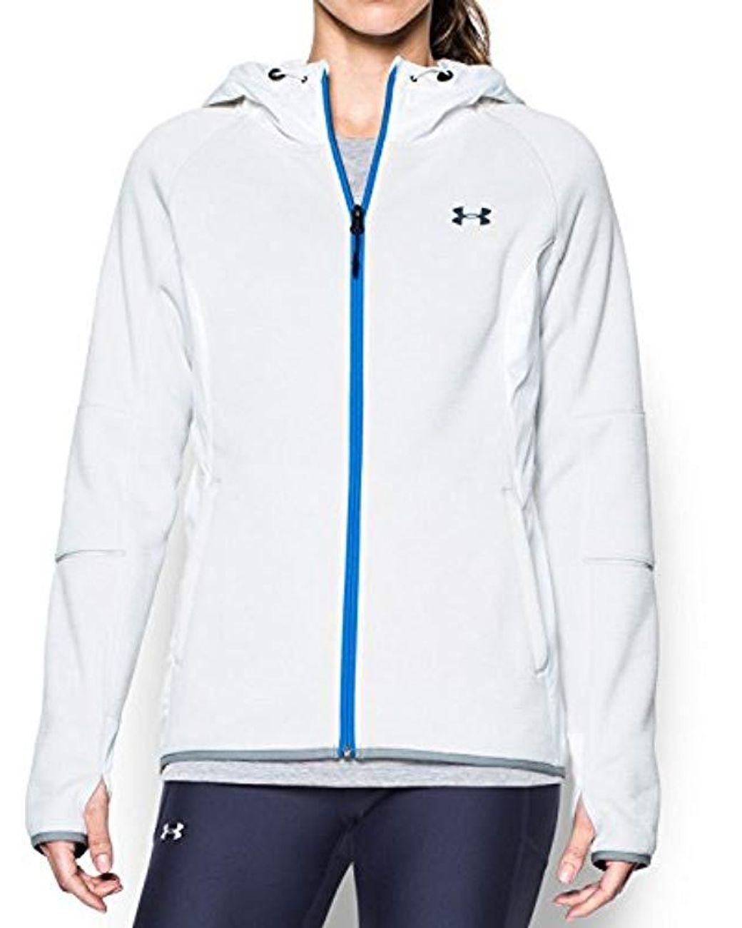 under armour swacket silver