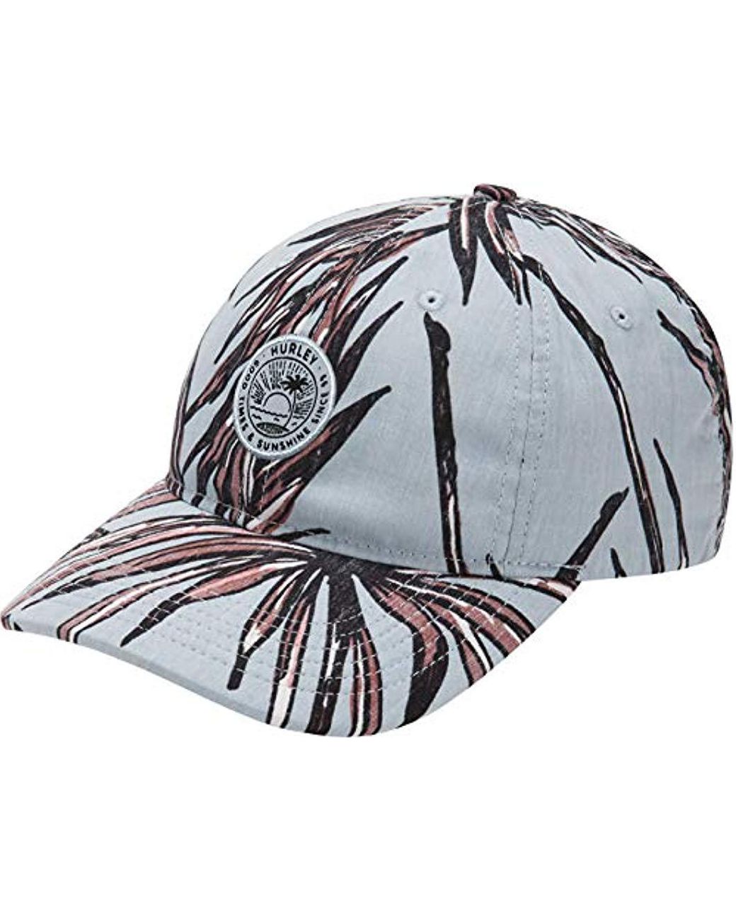 hurley floral hat