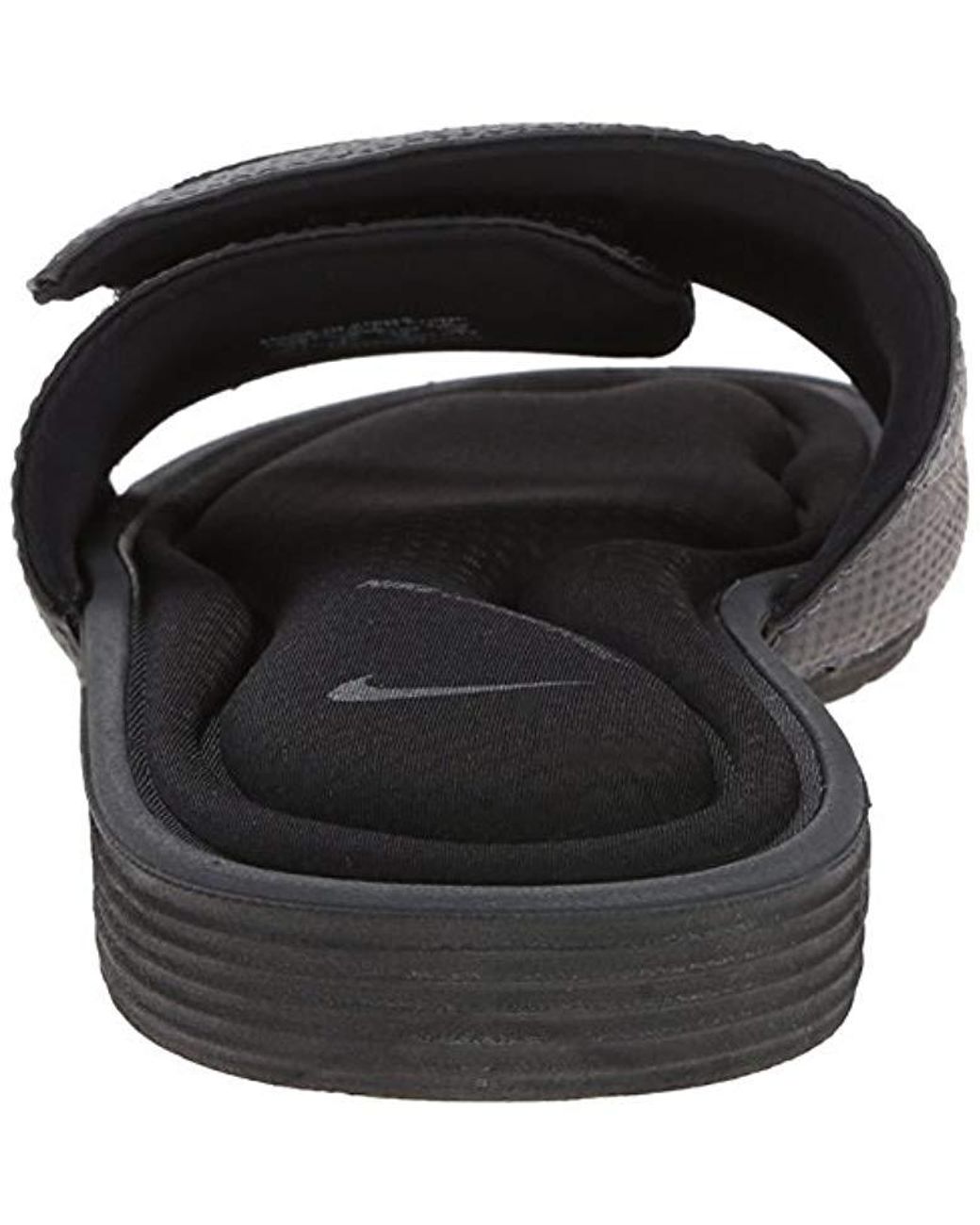 Nike Solarsoft Comfort Slide Sandal Beach & Pool Shoes, Black/anthracite  90, 9 Uk for Men | Lyst UK