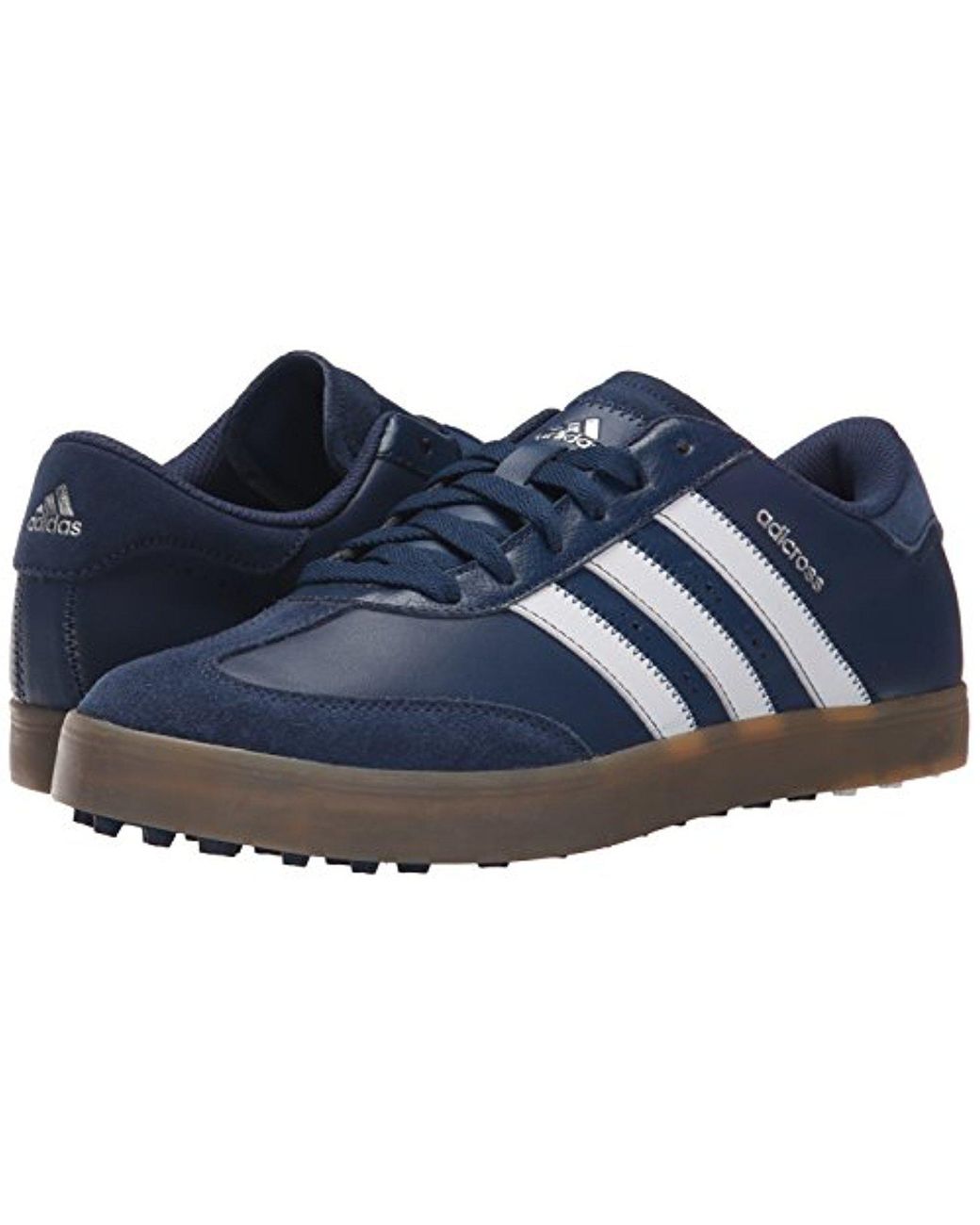 adidas Adicross V Golf Spikeless Shoe in Blue for Men | Lyst