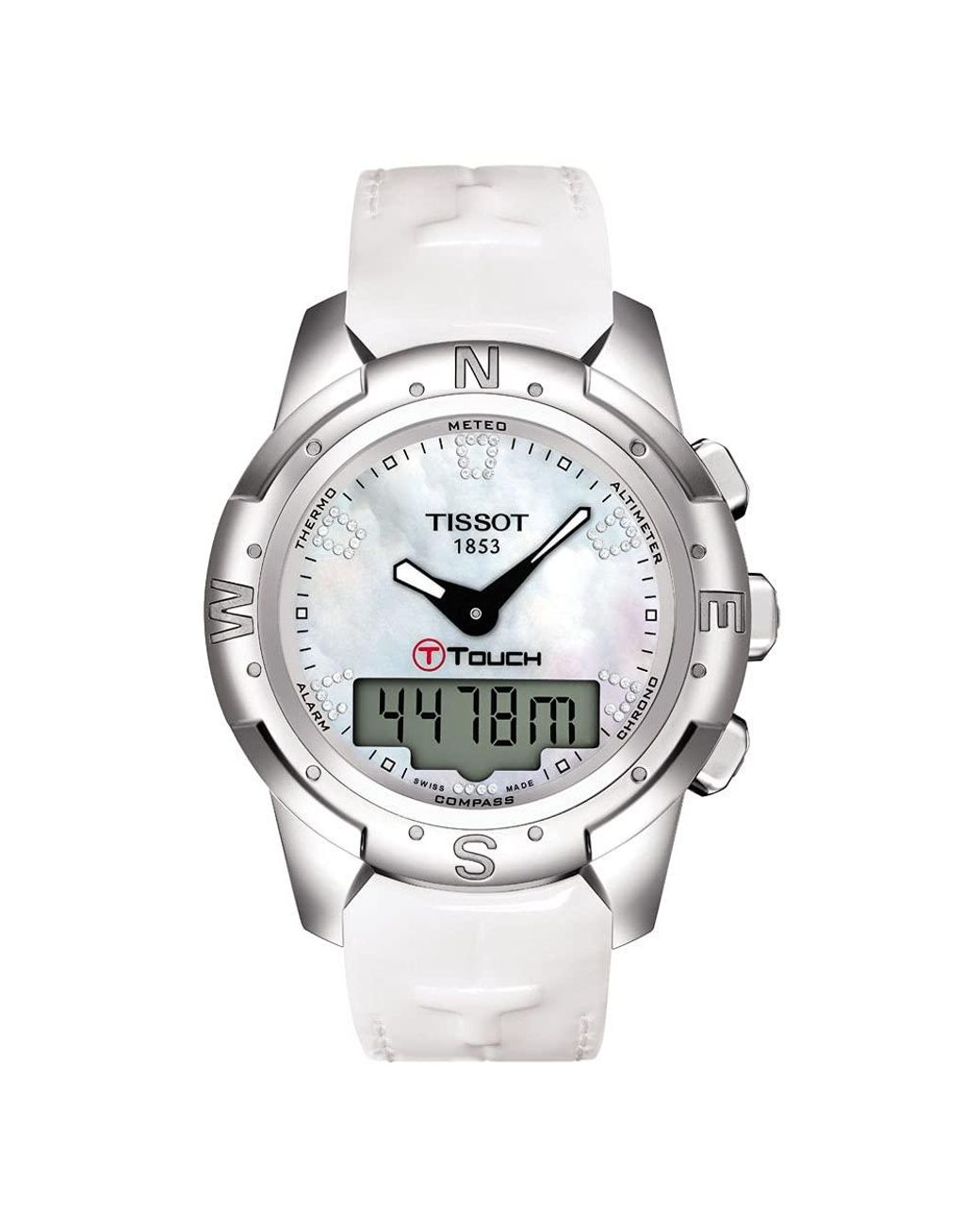 Tissot S Ttouch Ii Polished Titanium Case Swiss Quartz