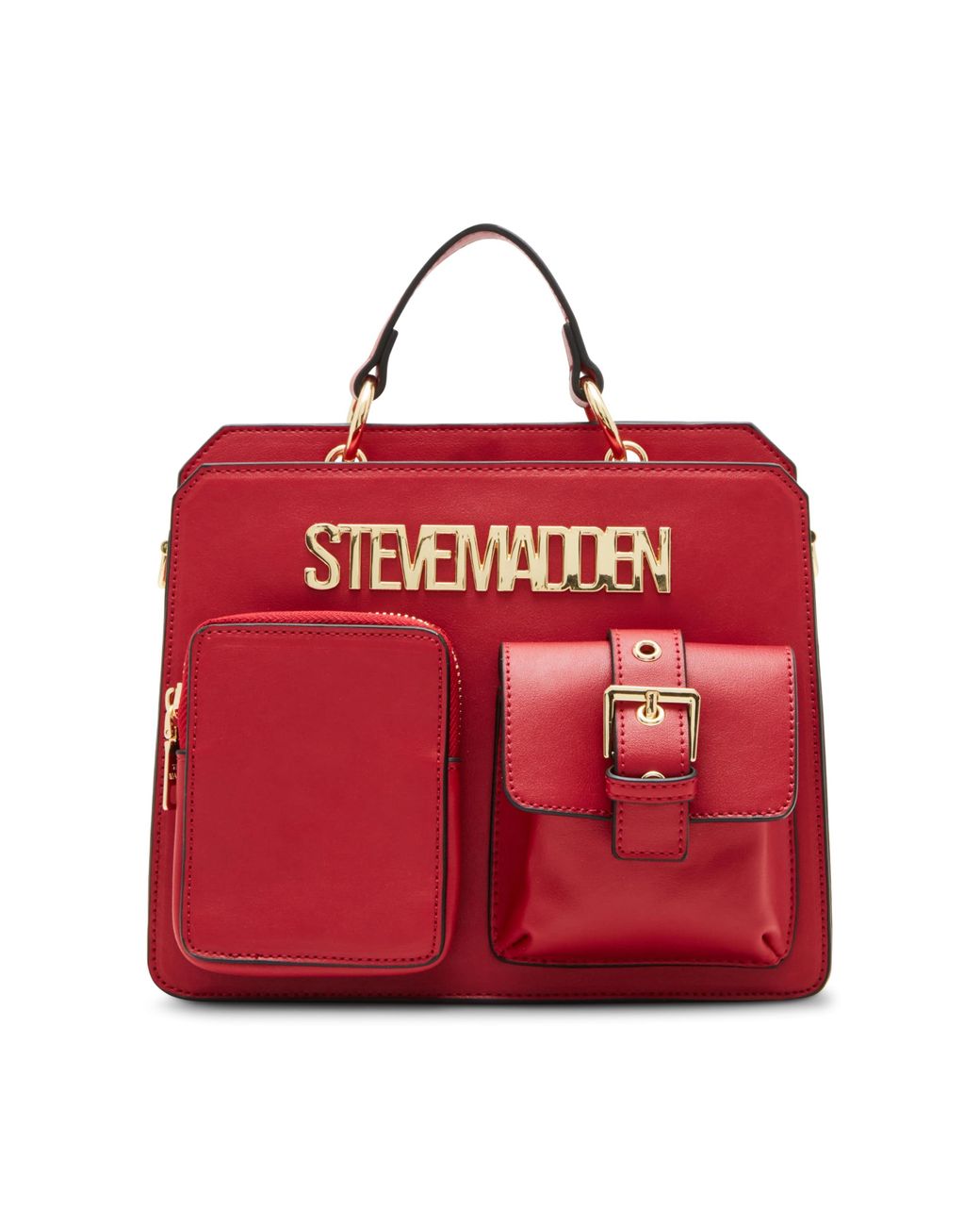 Red steve madden crossbody hotsell