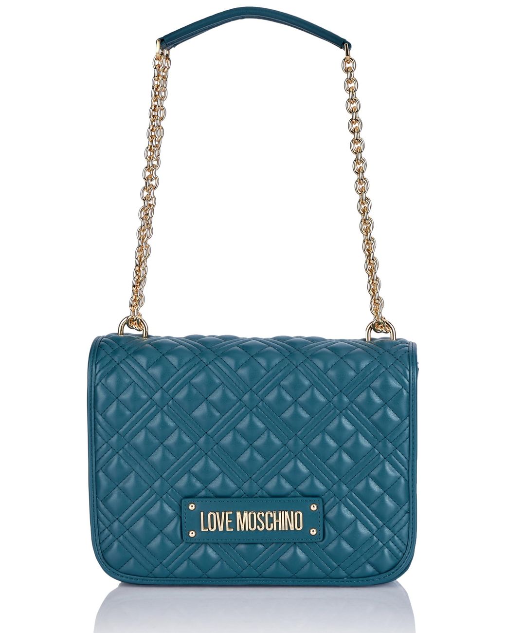 Blue love moschino bag sale