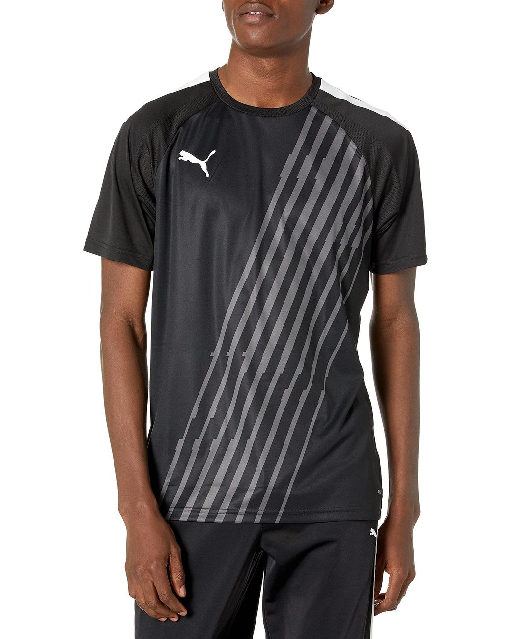 adidas Performance FREELIFT 3-STRIPES T-SHIRT FL4473 Black