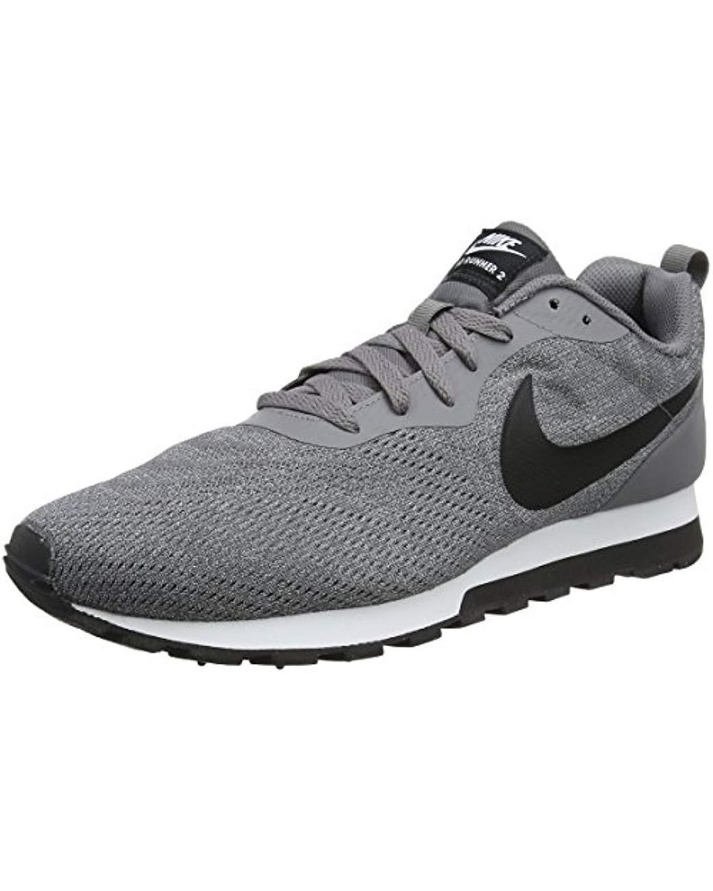 Nike Md Runner 2 Eng Mesh Running Shoes in Gray for Men Lyst Nike Md Runner 2 Eng Mesh Running Shoes in Gray for Men Lyst