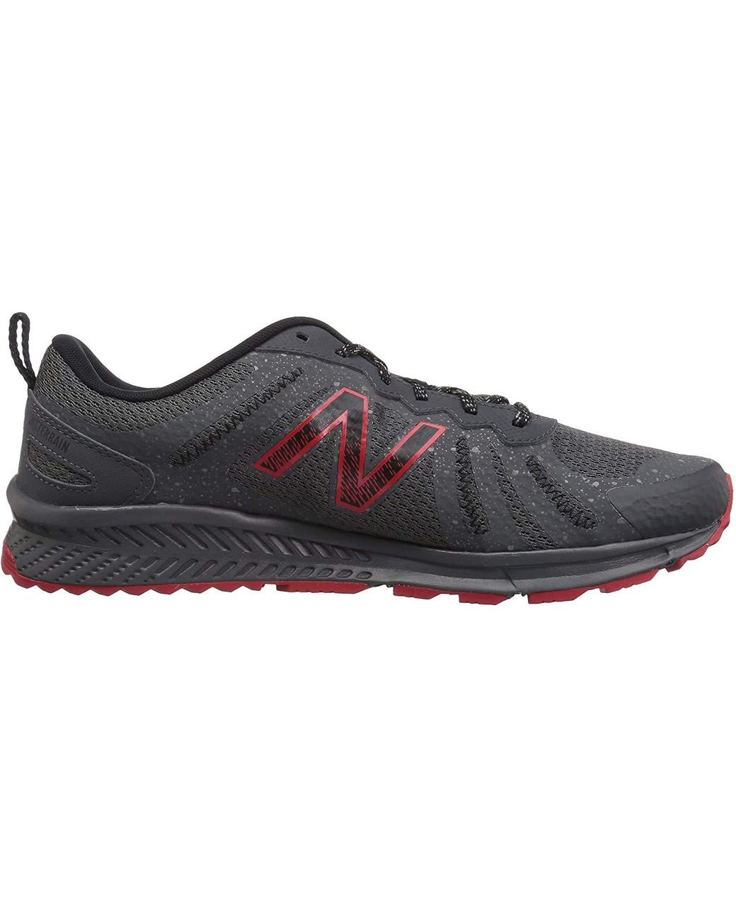 New Balance 590 V4 Trail Running Shoe in Black for Men | Lyst