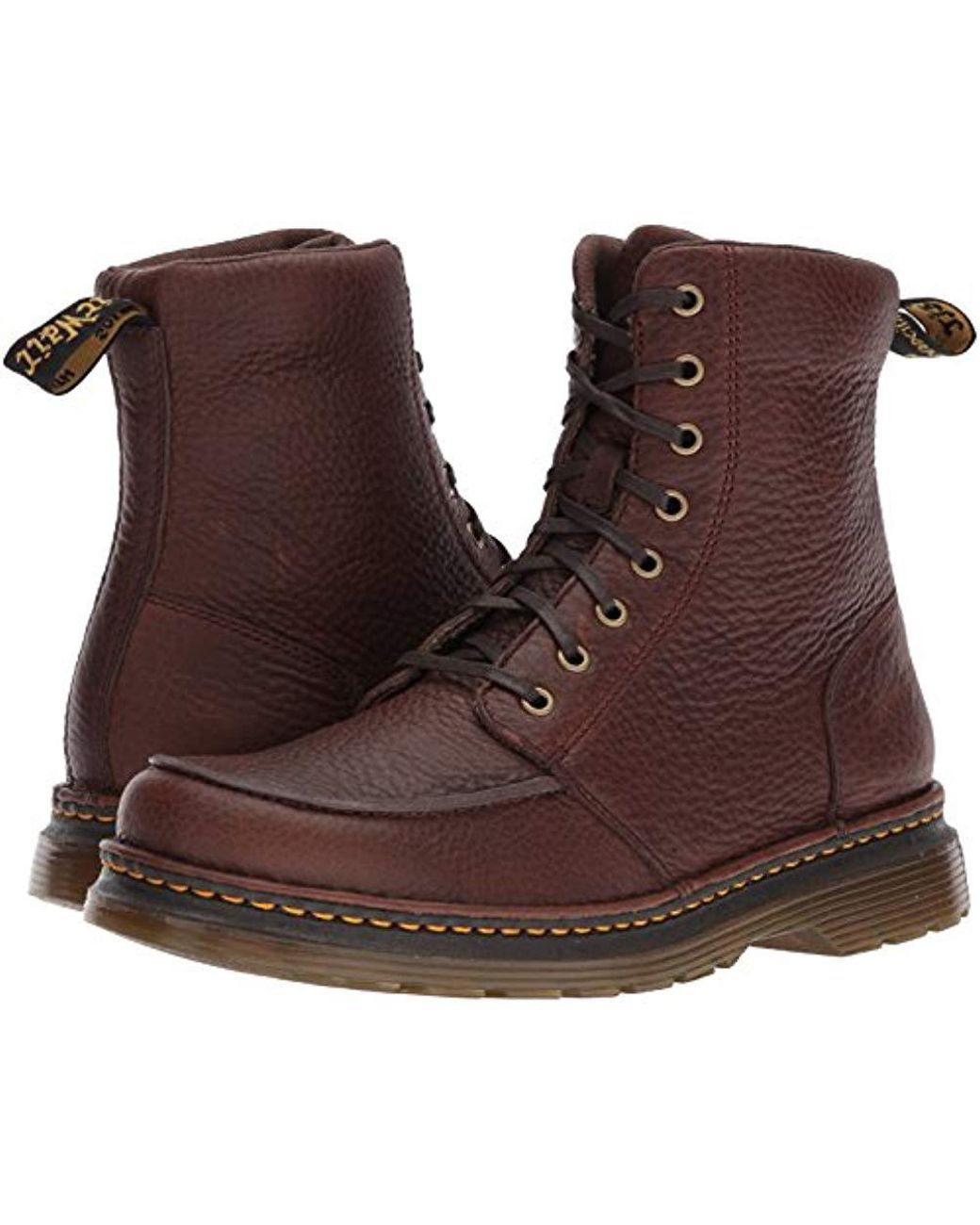 Dr. Martens Lombardo Classic Boots in Brown for Men | Lyst UK