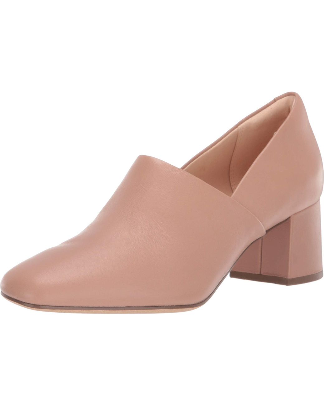 clarks sheer lily leather pumps