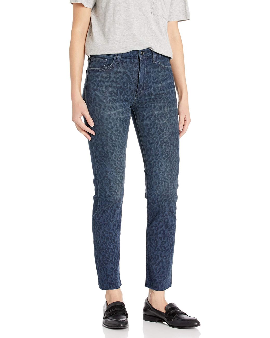 Joe's Jeans Denim Milla High Rise Straight Ankle Jean in Blue Save 76