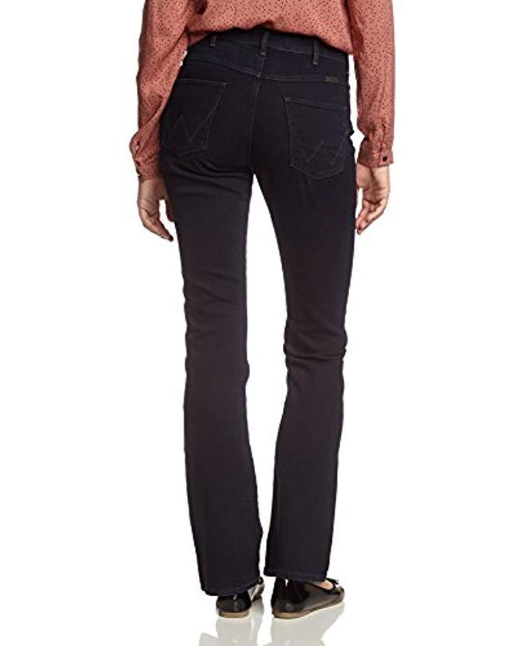 Wrangler Tina Bootcut Jeans in Blue | Lyst UK