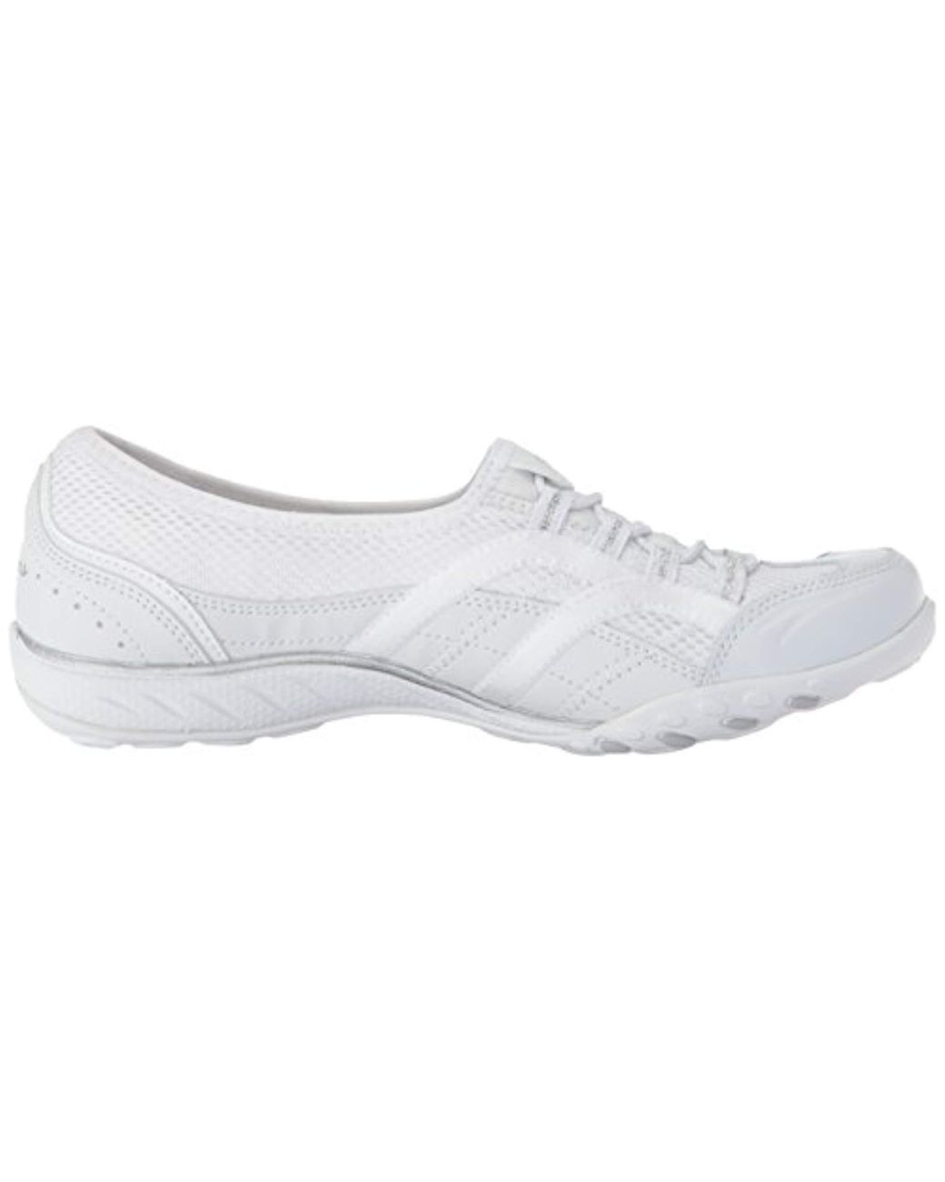 Skechers women's 23203 slip on best sale trainers
