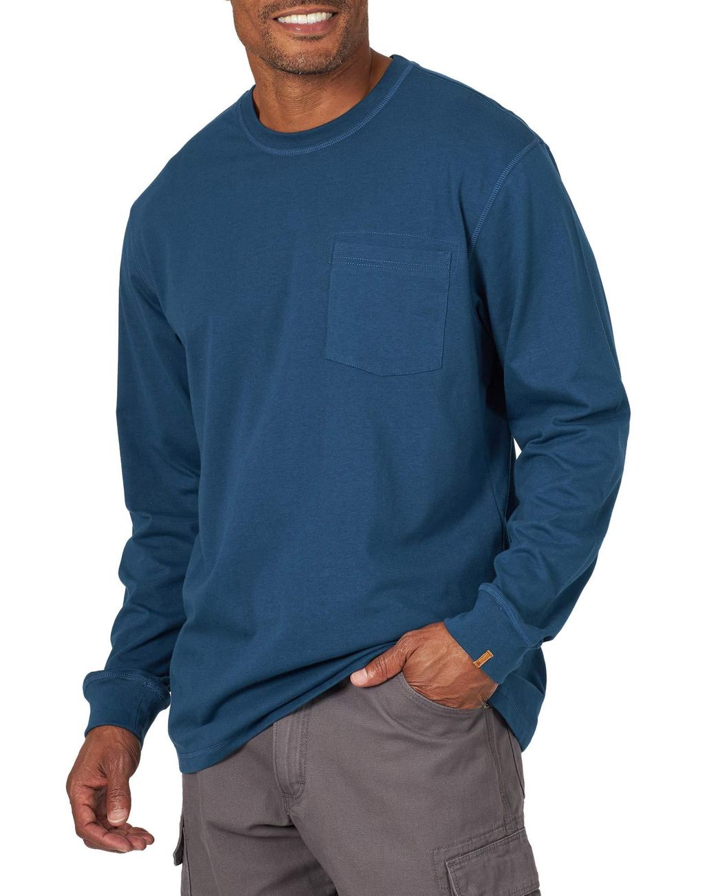 Wrangler Riggs Workwear 3w702ob T-shirt in Blue for Men | Lyst UK