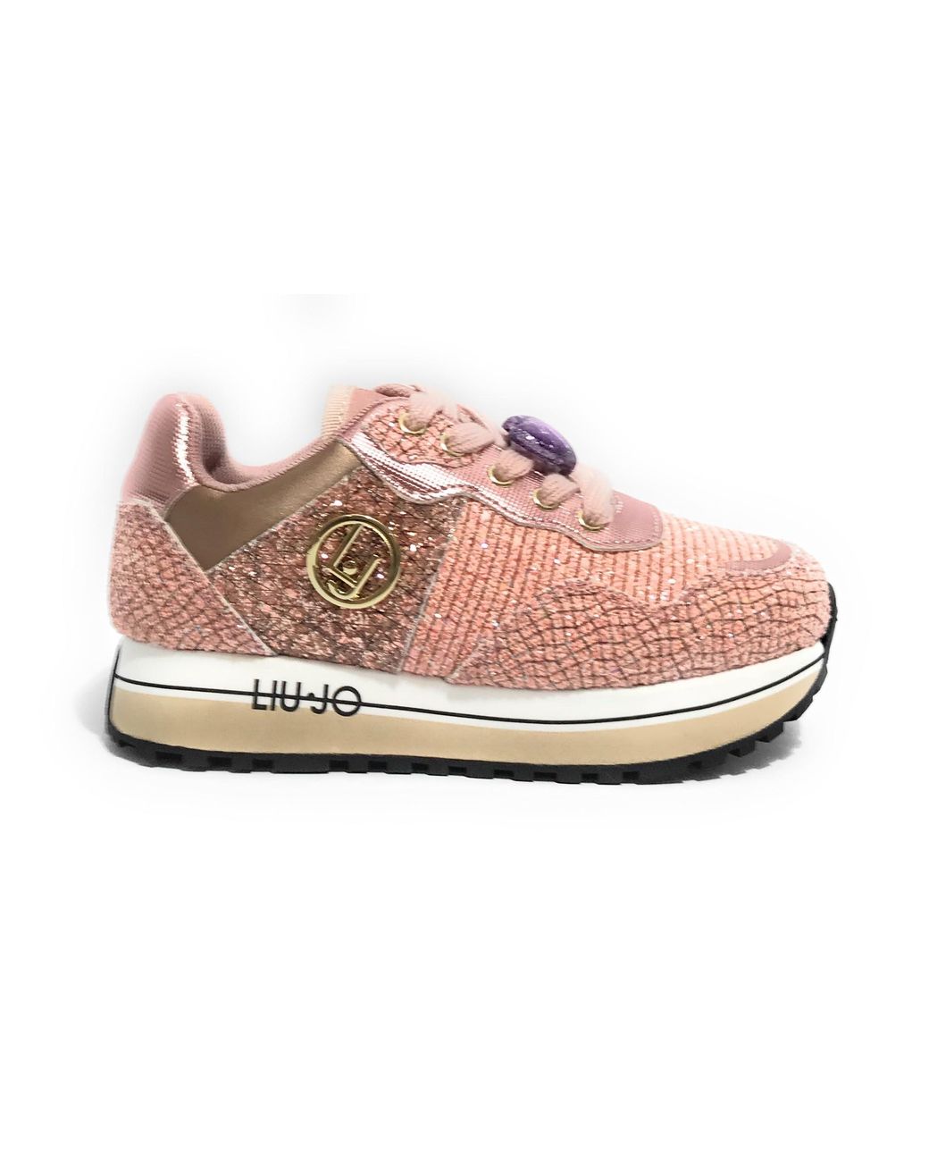 Scarpe liu jo rosa brillantini hot sale