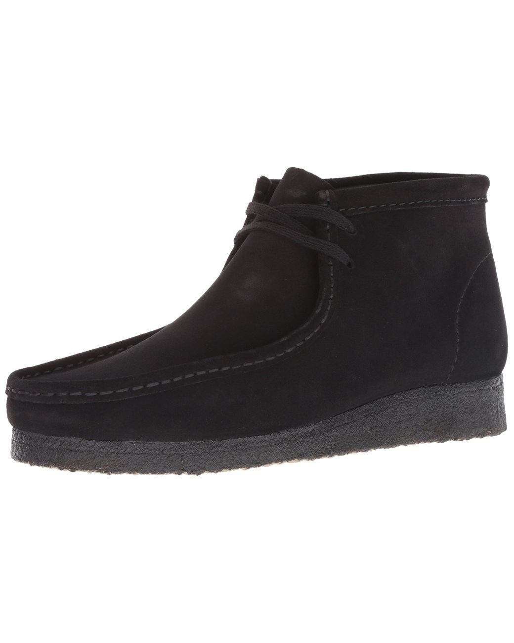 all black suede wallabees