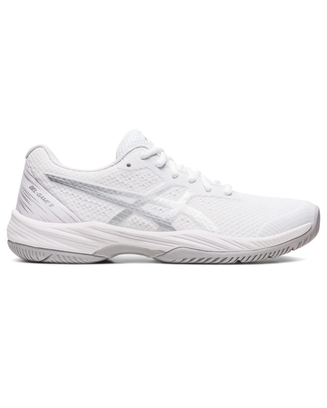 Asics white cheap tennis shoes