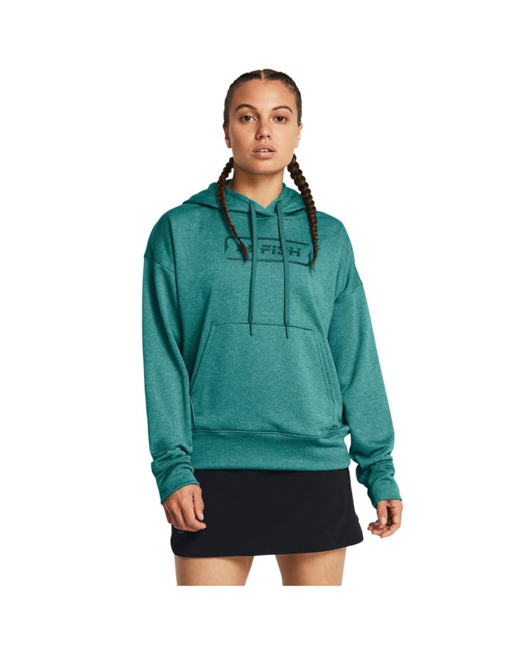 Under Armour Shoreline Terry Hoodie in Green