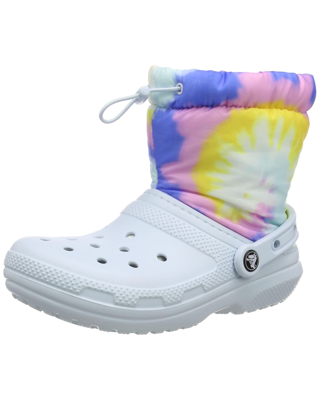 Crocs™ Classic Lined Neo Puff Boot Mineral Blue/tie-dye 3 in White | Lyst