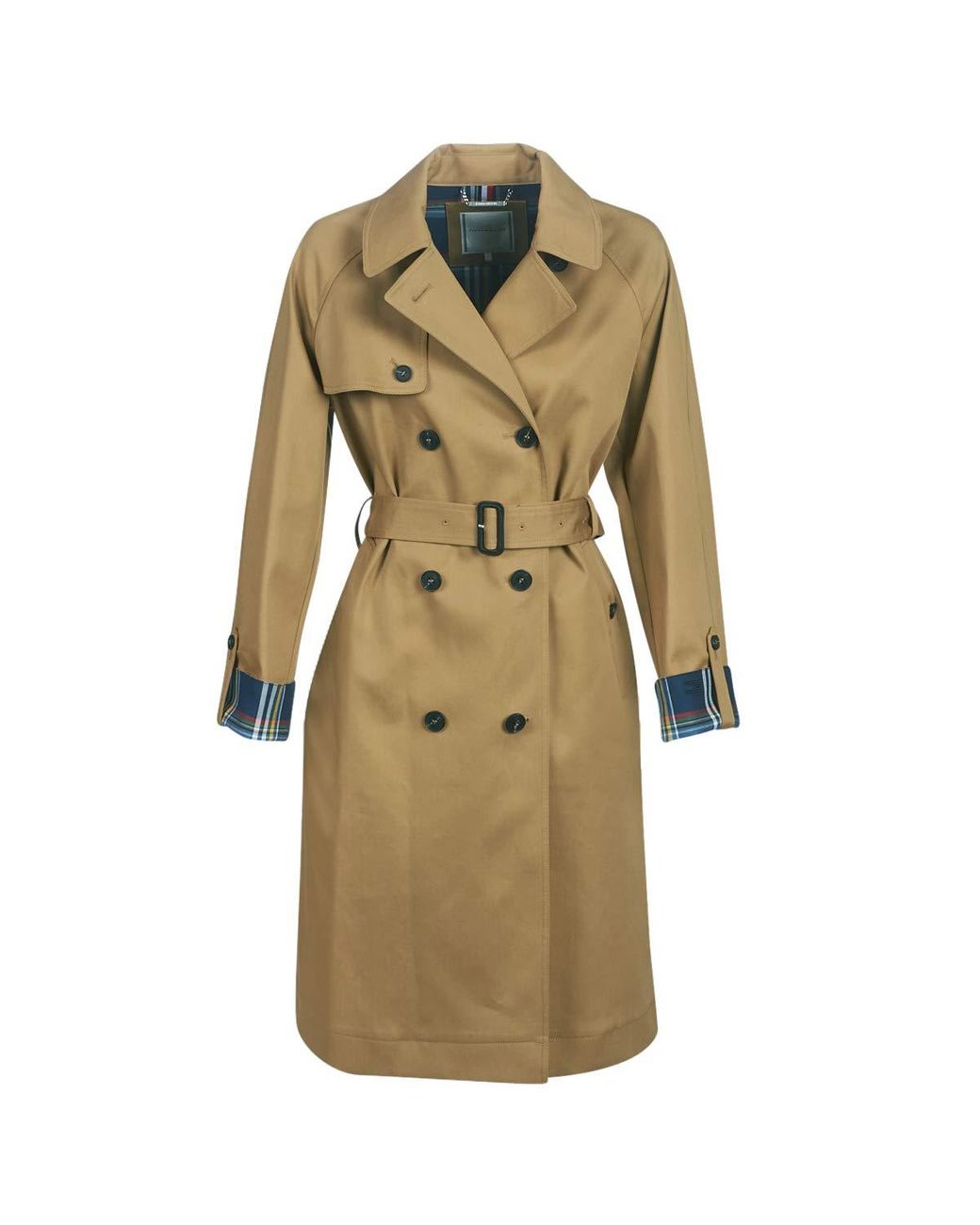 Tommy Hilfiger Marilyn Bonded Trench tel in Natur | Lyst DE