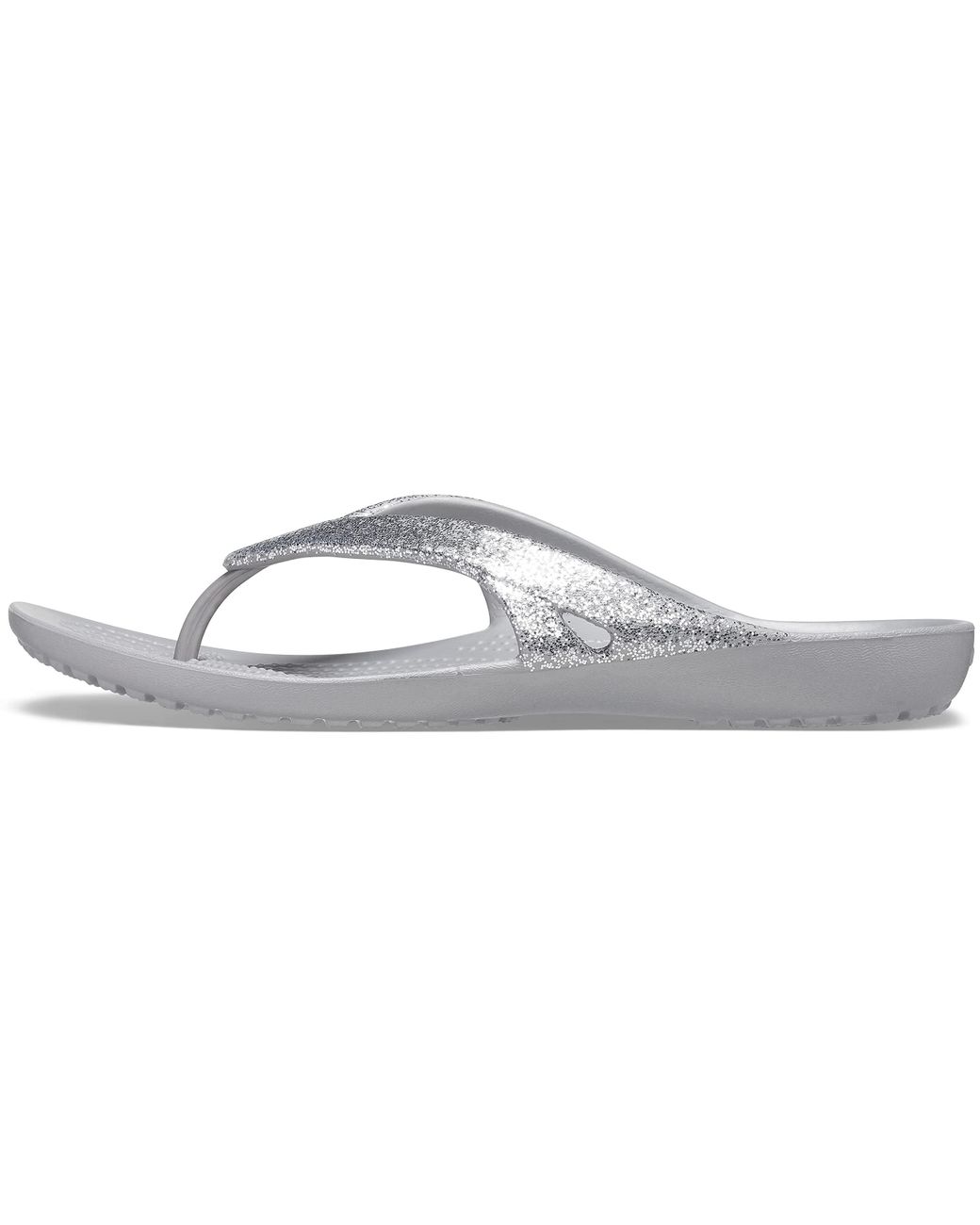 Crocs™ Kadee Ii Glitter Flip W Clog Silver in Metallic Lyst UK