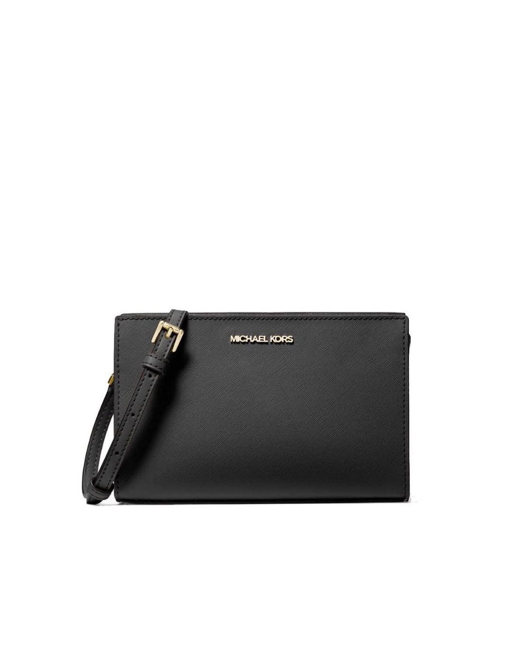 Michael kors black 2024 side purse