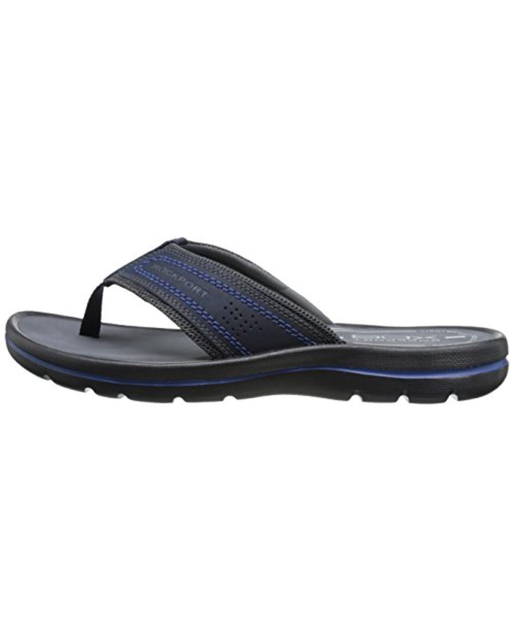 Rockport Get Your Kicks Thong Sandal in Blue for Men Lyst
