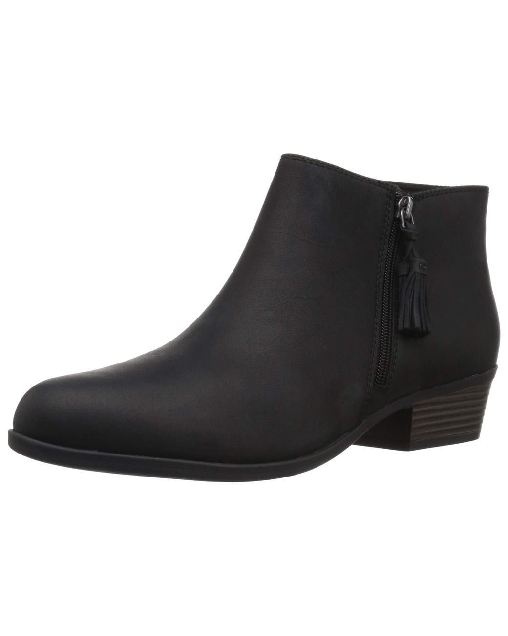 clarks addiy terri leather ankle bootie