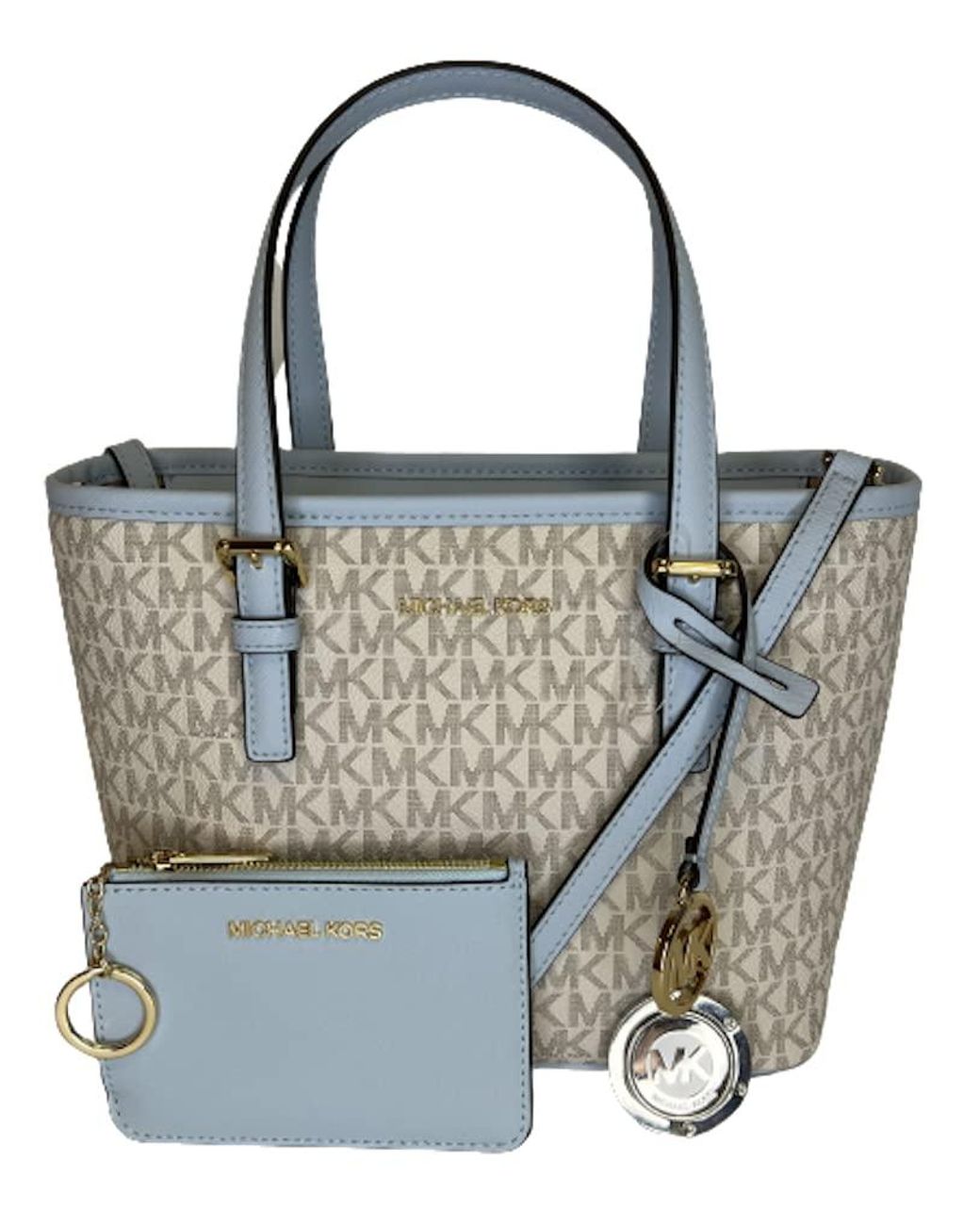 Michael Kors Jet Set Travel Xs Carryall Convertible Top Zip Tote