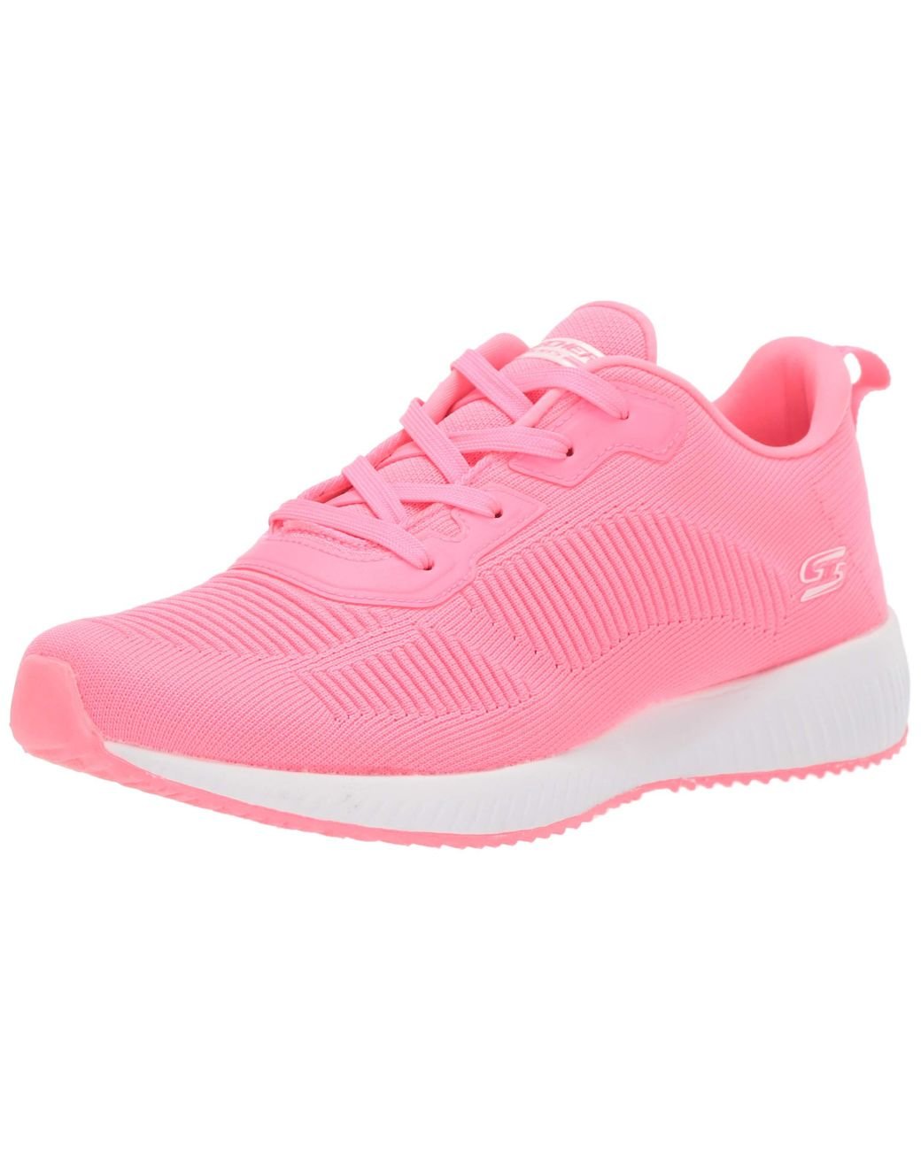 Skechers Bobs Bobs Squad-glow Rider Sneaker in Neon Pink (Pink) | Lyst