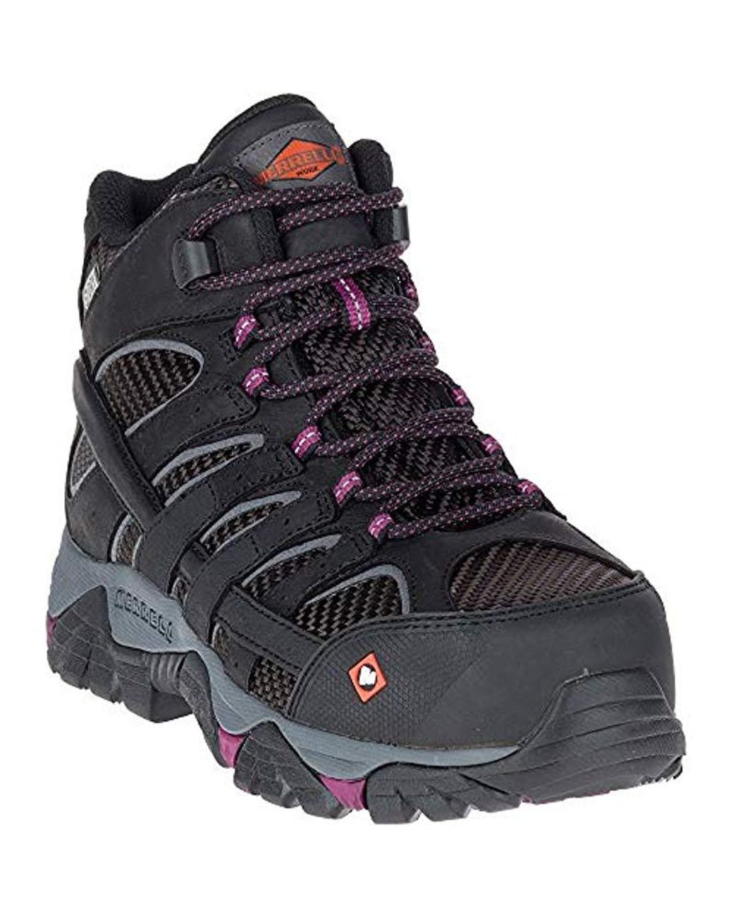Merrell steel shop toe work shoes