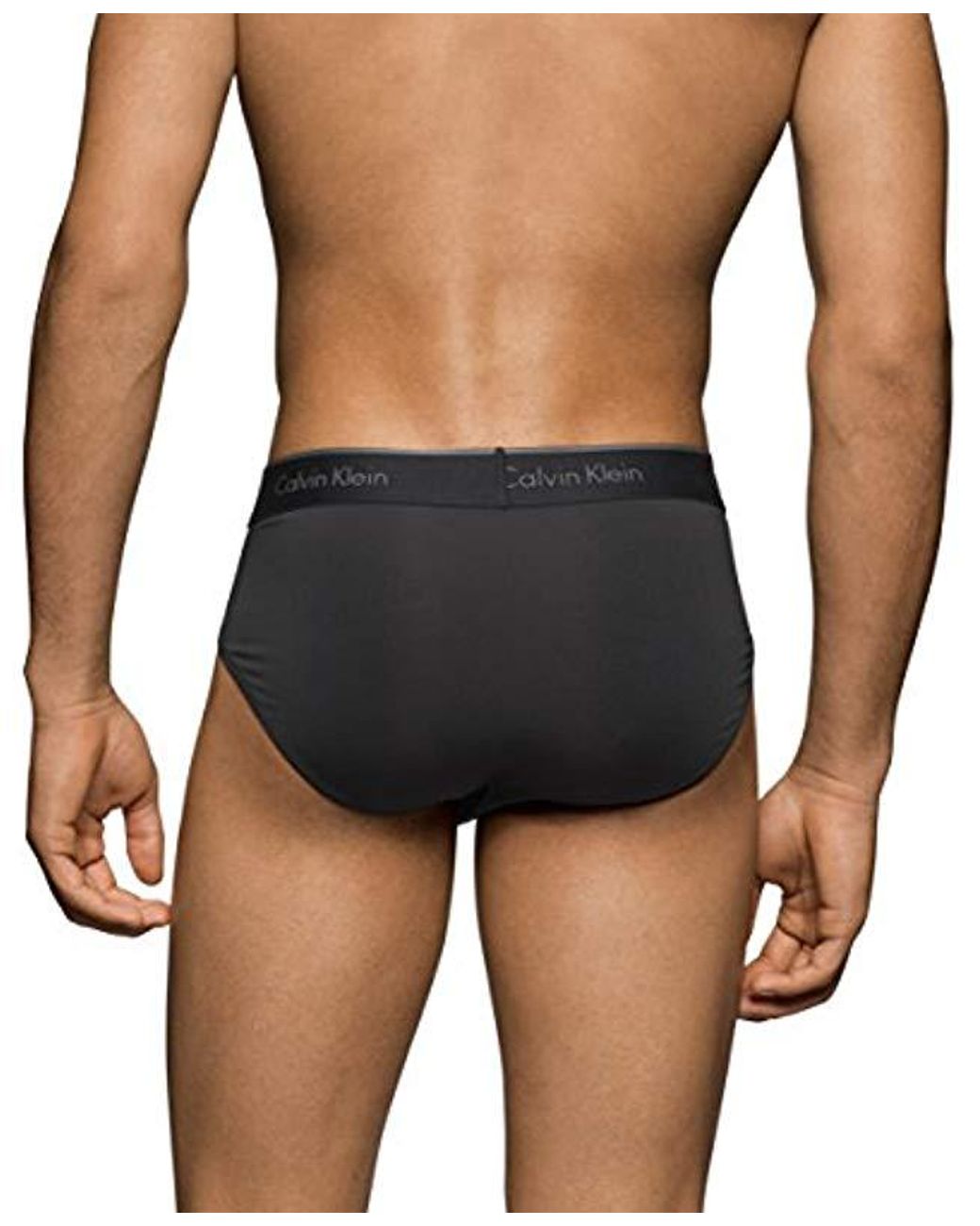 Calvin Klein Microfiber Stretch Multipack Briefs in Black for Men | Lyst UK