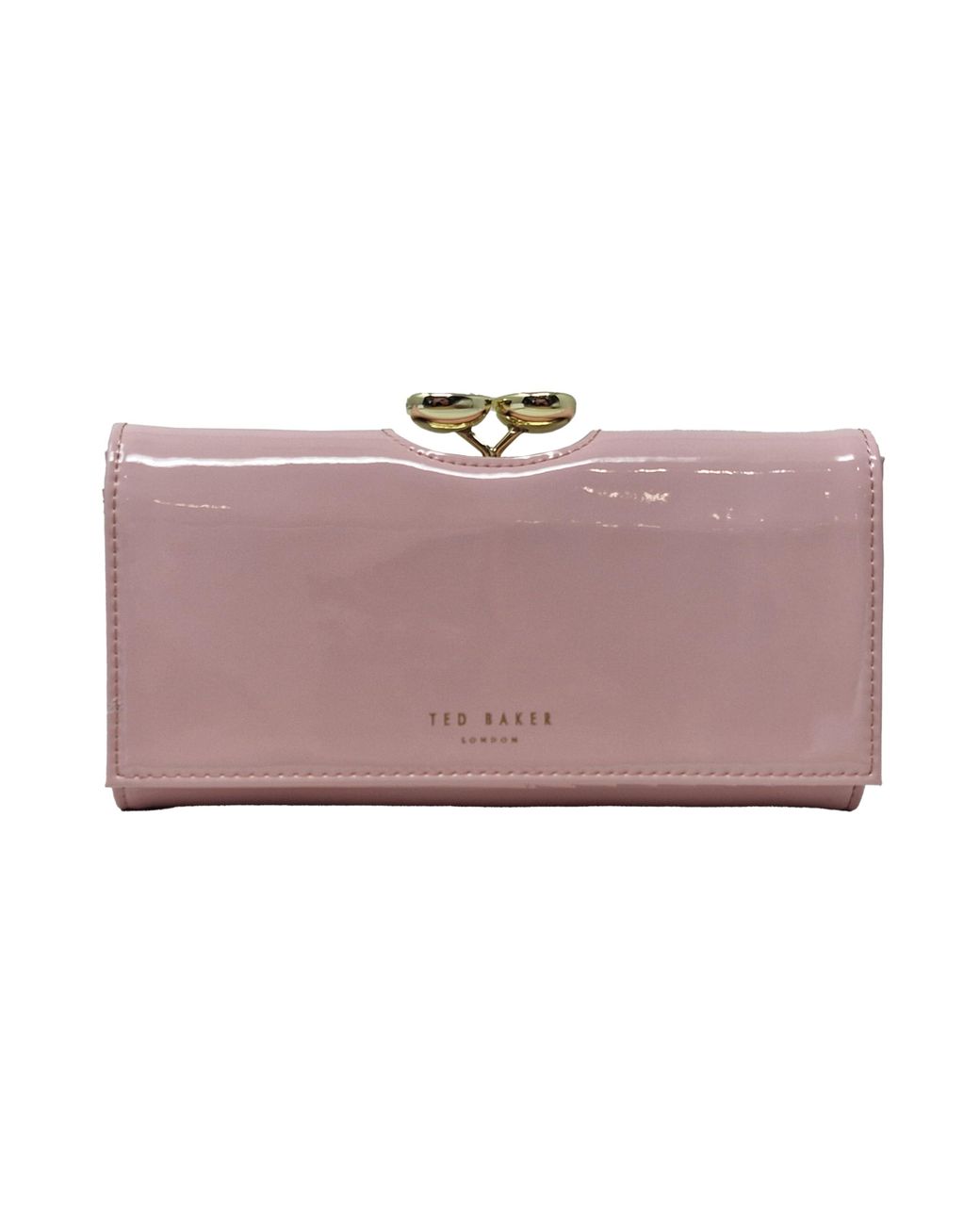 Ted baker shop purse pink patent