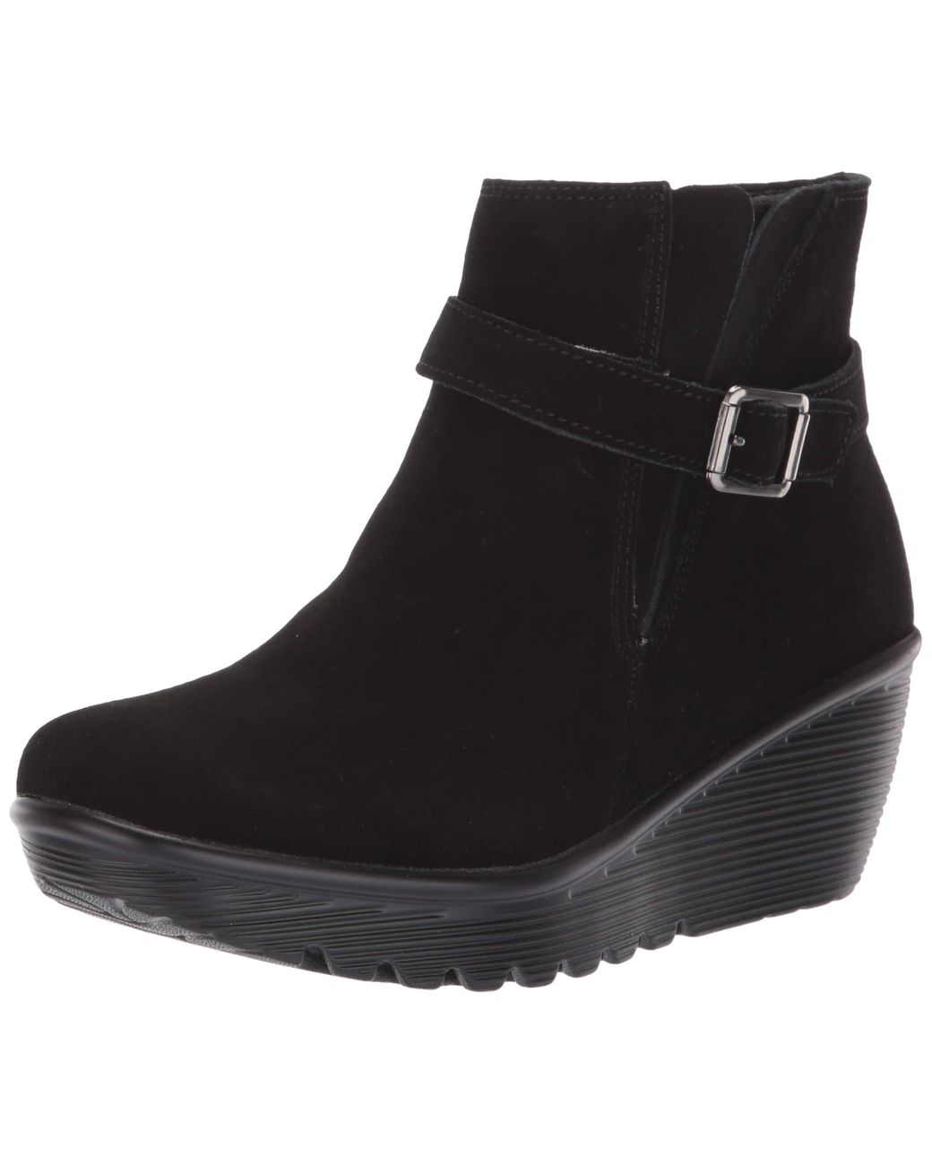 skechers buckle ankle boots