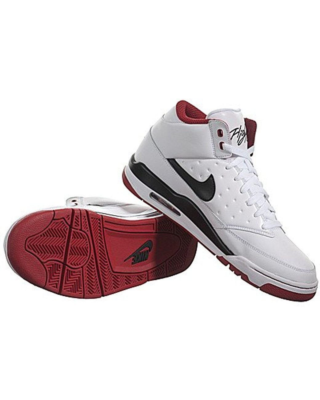 Nike Air Flight Classic Basketball Shoe in White for Men | Lyst
