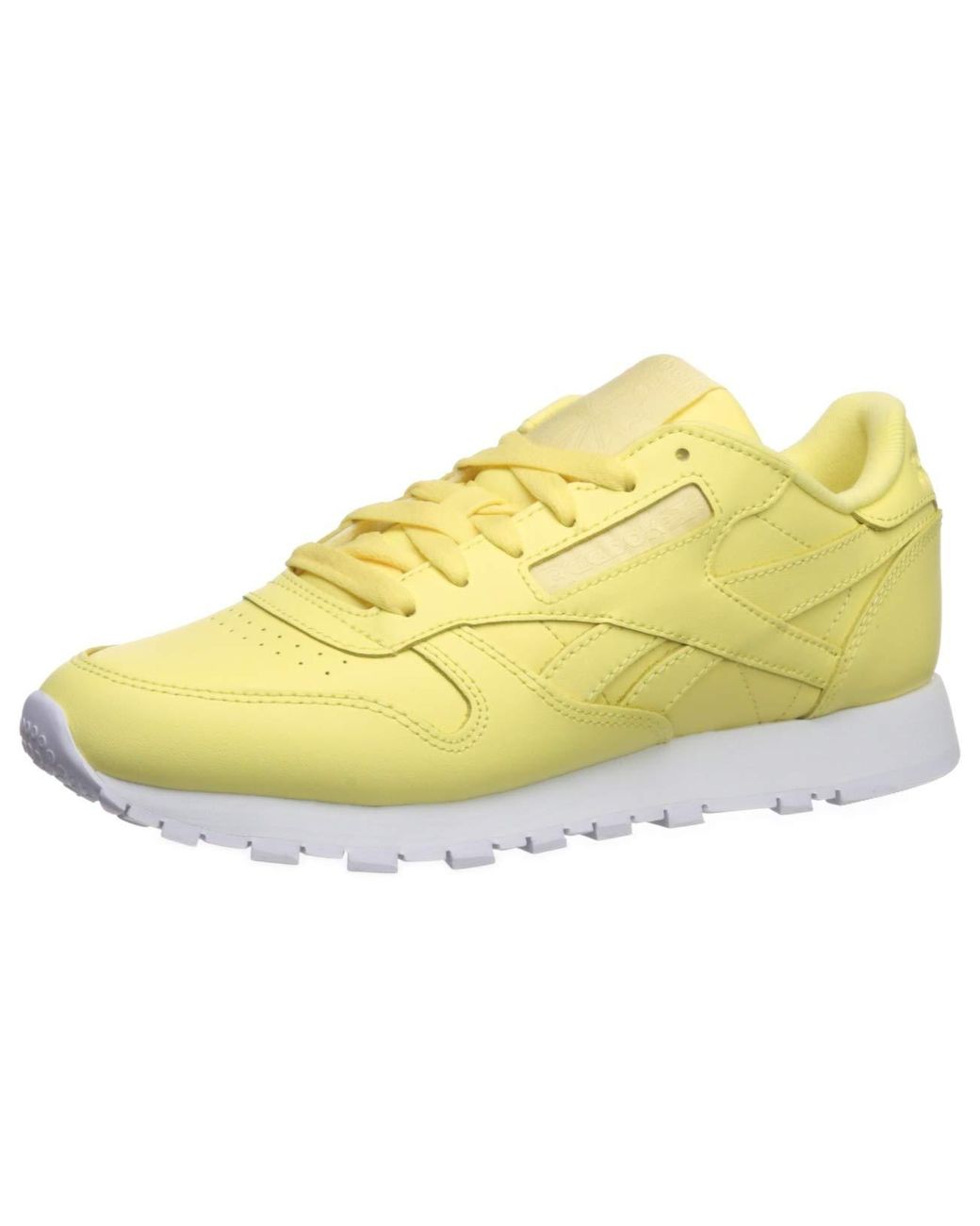 reebok classic yellow shoes