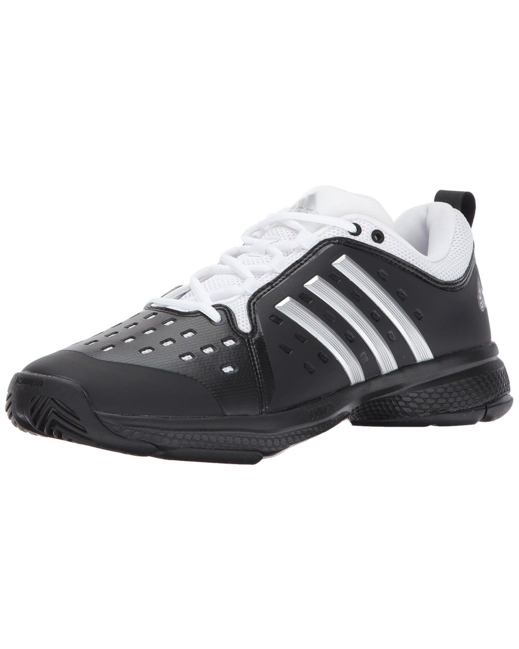 adidas Barricade Classic Bounce Tennis Shoe in Black for Men | Lyst