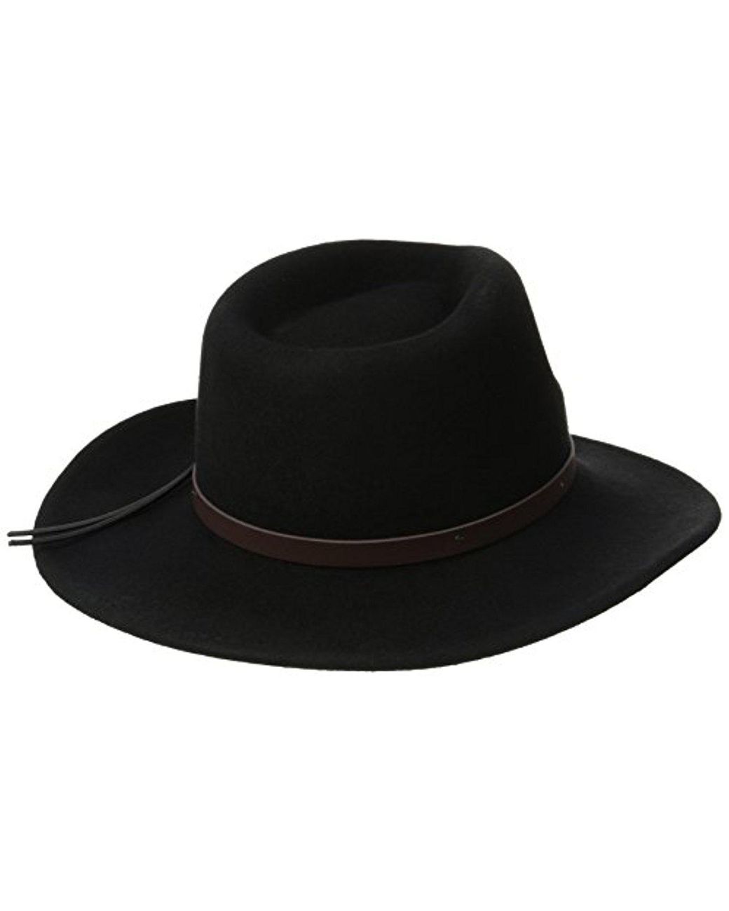 Woolrich Crushed Felt Outback Hat in 