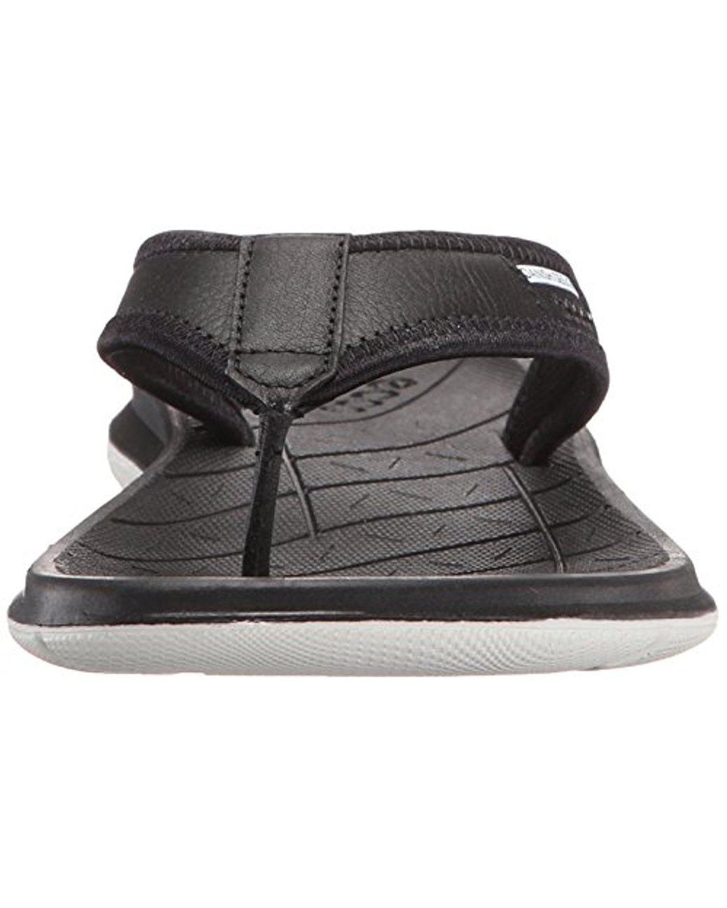 Ecco Intrinsic Toffel Thong Sandal in Black for Men | Lyst