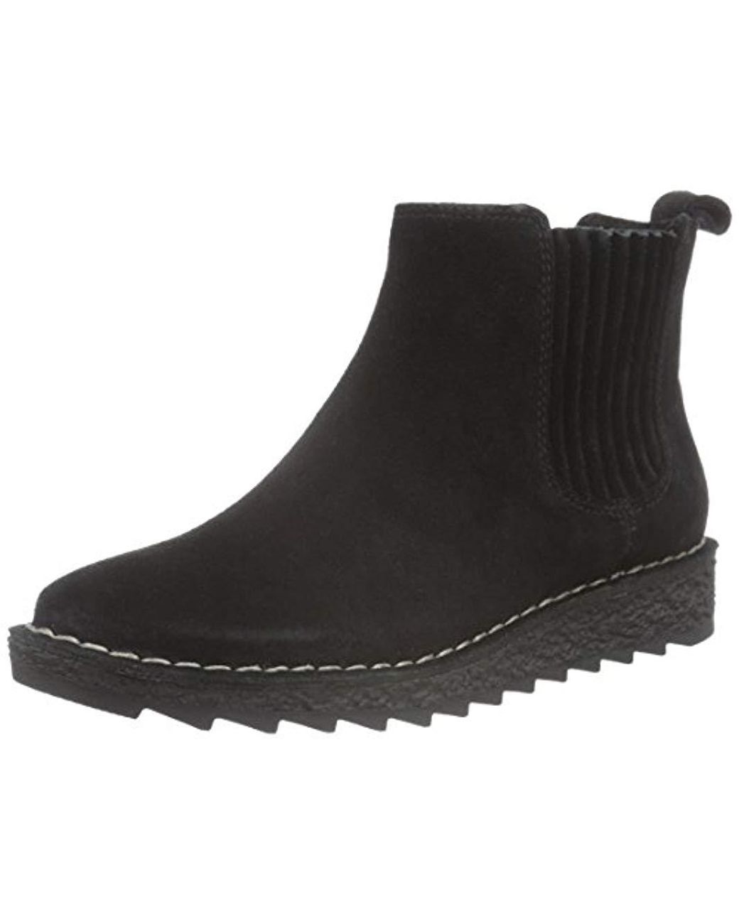 Clarks Olso Chelsea Boots in Black | Lyst UK
