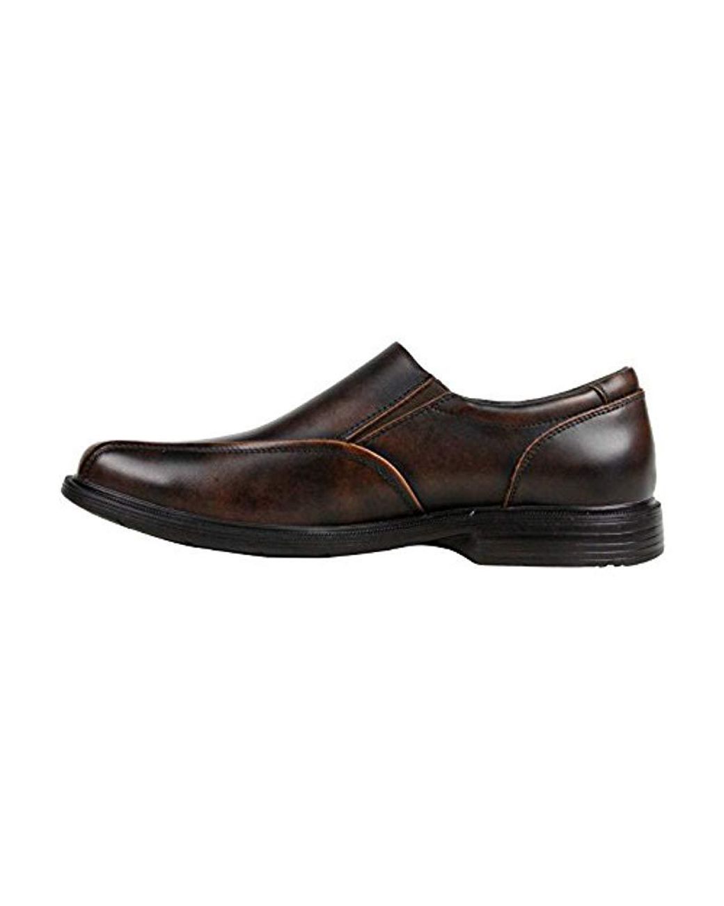 Skechers Leather Caswell Noren Slip-on Loafer in Brown for Men | Lyst