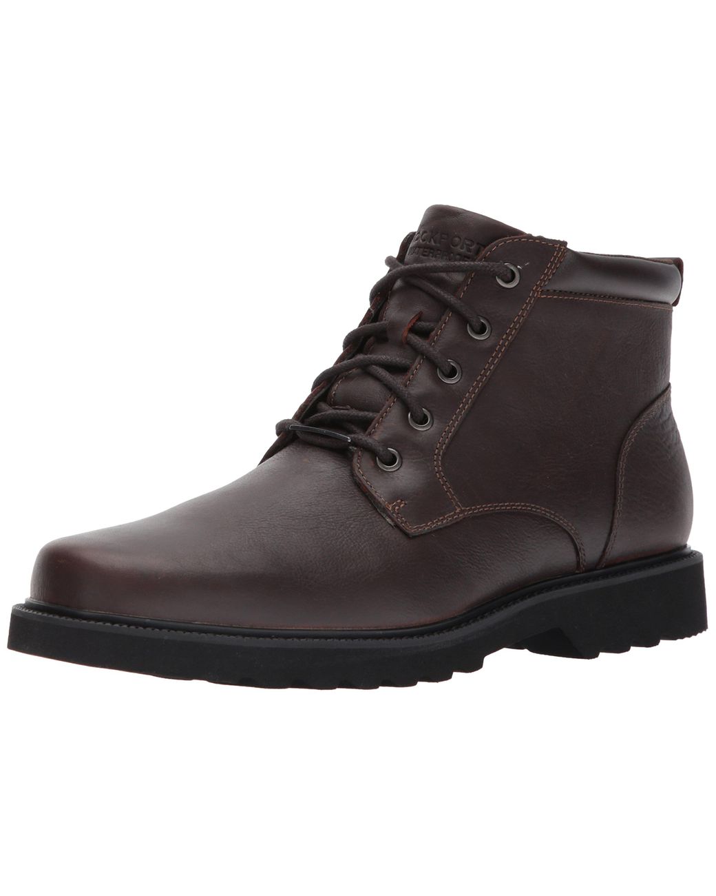 rockport men's northfield wp plain toe chukka boot