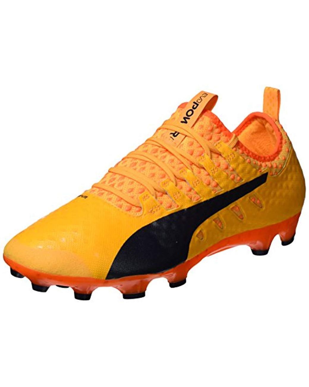 orange puma boots