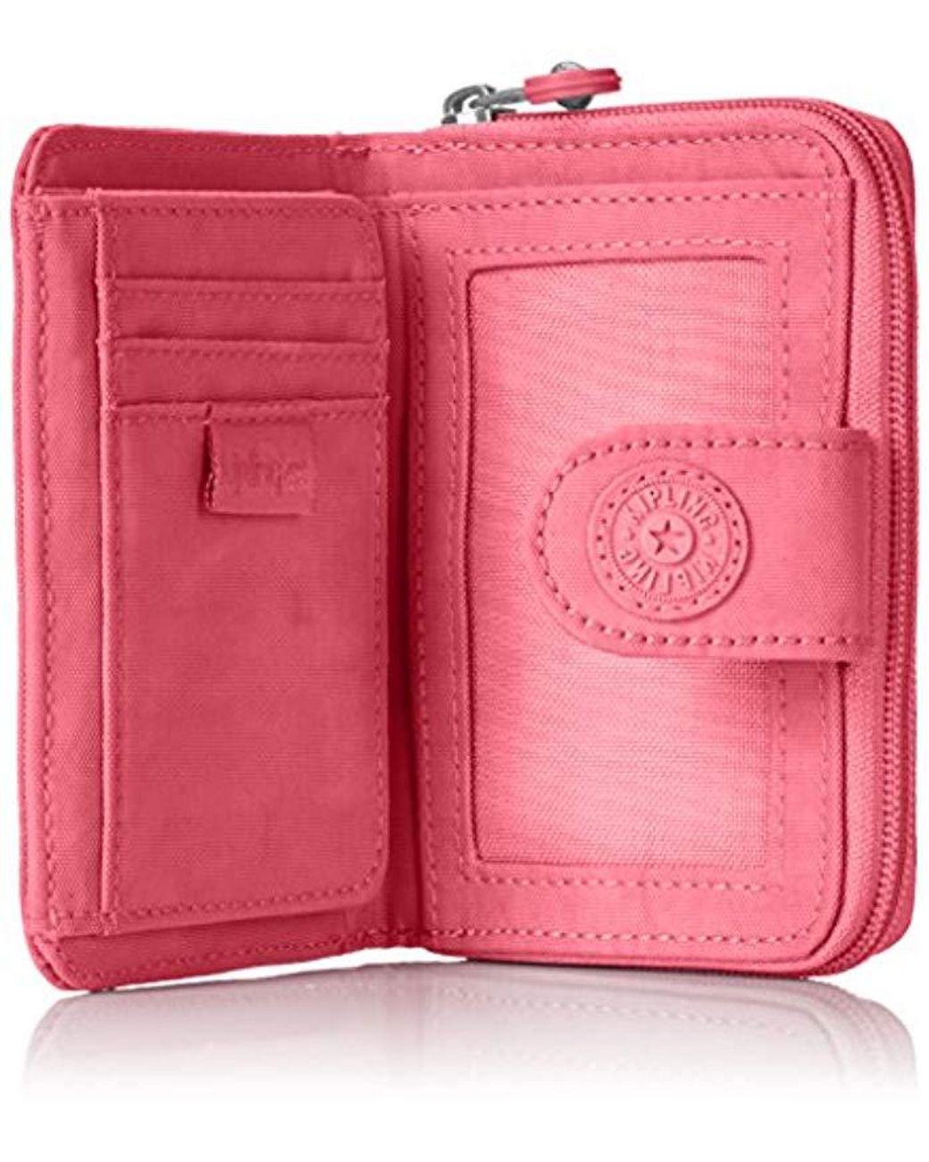 Kipling pink wallet deals