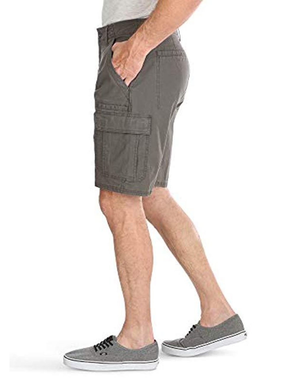 men's relaxed fit stretch cargo short