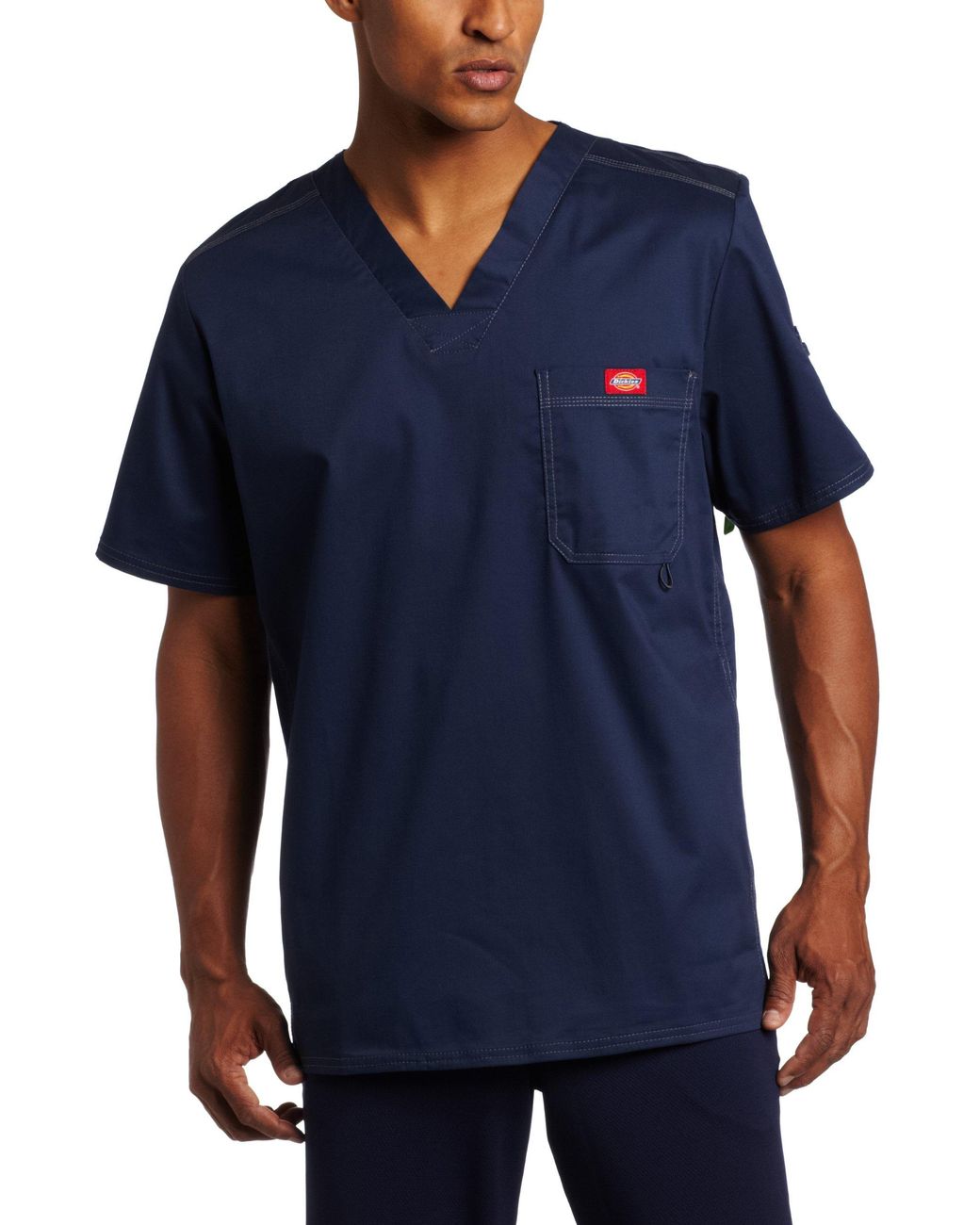 Dickies Generation Flex Youtility Scrub Top in Navy (Blue) for Men