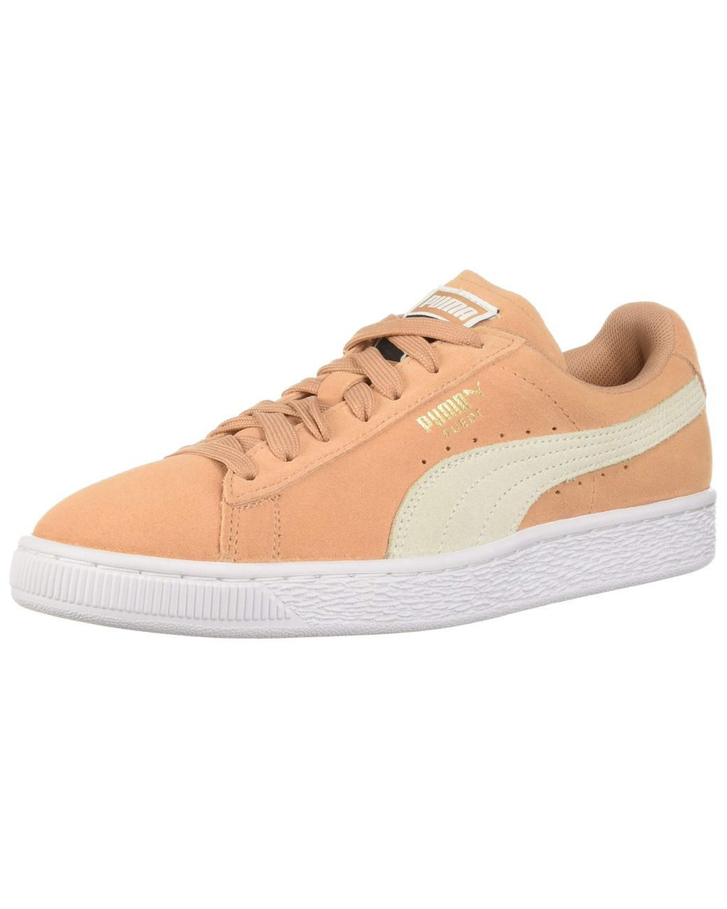 puma suede whisper white