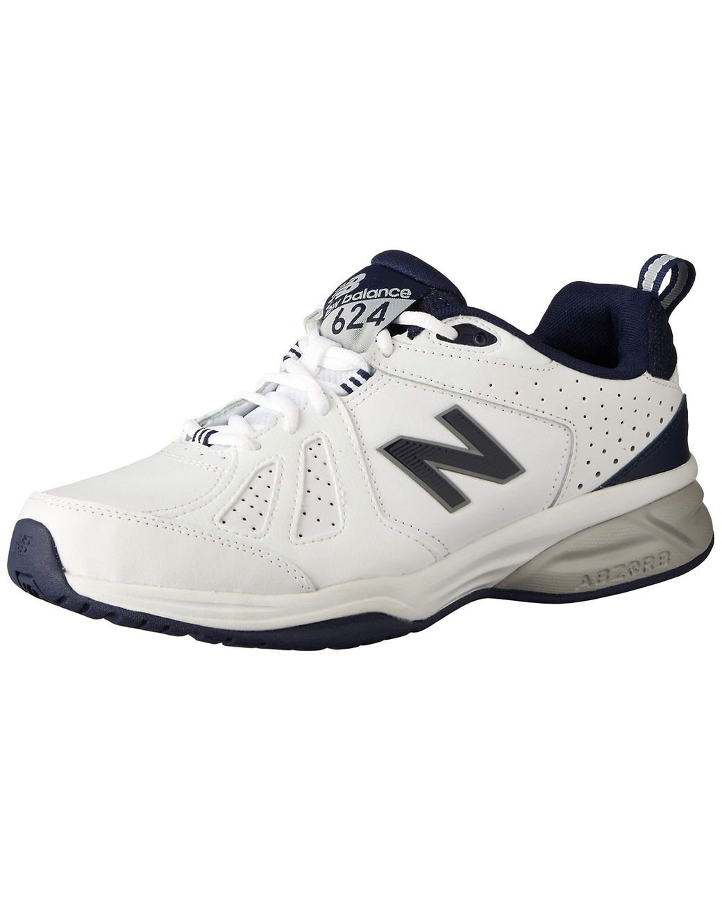 New Balance 624v5 Training Shoe (6e Width) in White for Men Lyst UK