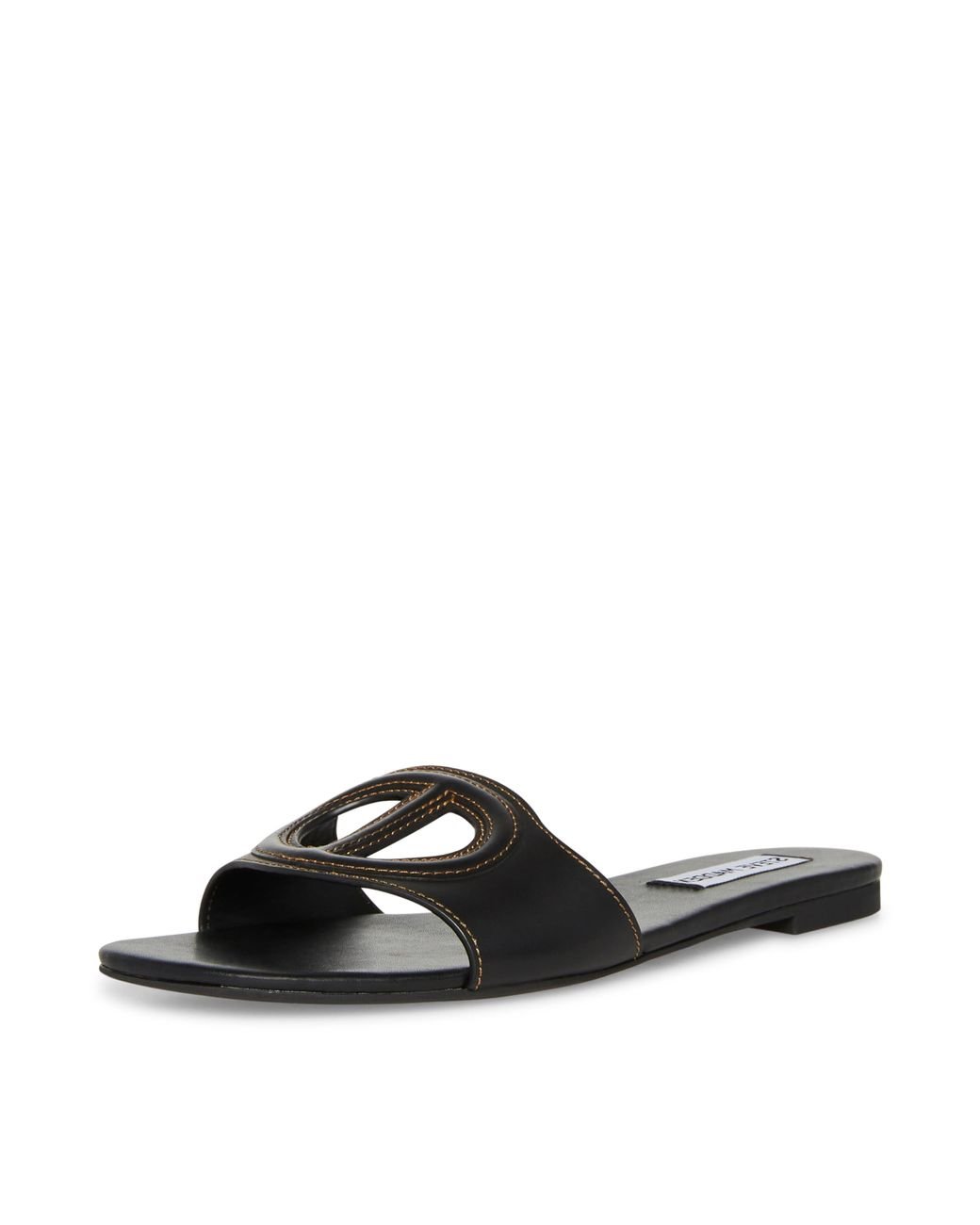 セール★Steve Madden★KYLAH フラット スライドサンダル Steve Madden Kylah Sandal in Black | Lyst