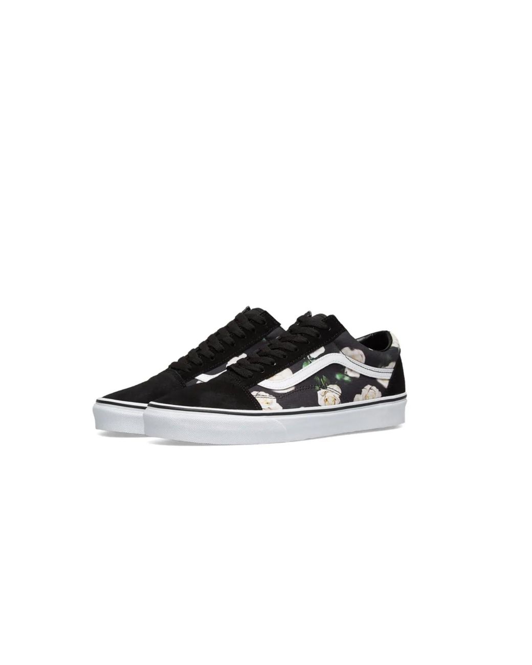 Vans romantic floral old skool cheap shoes