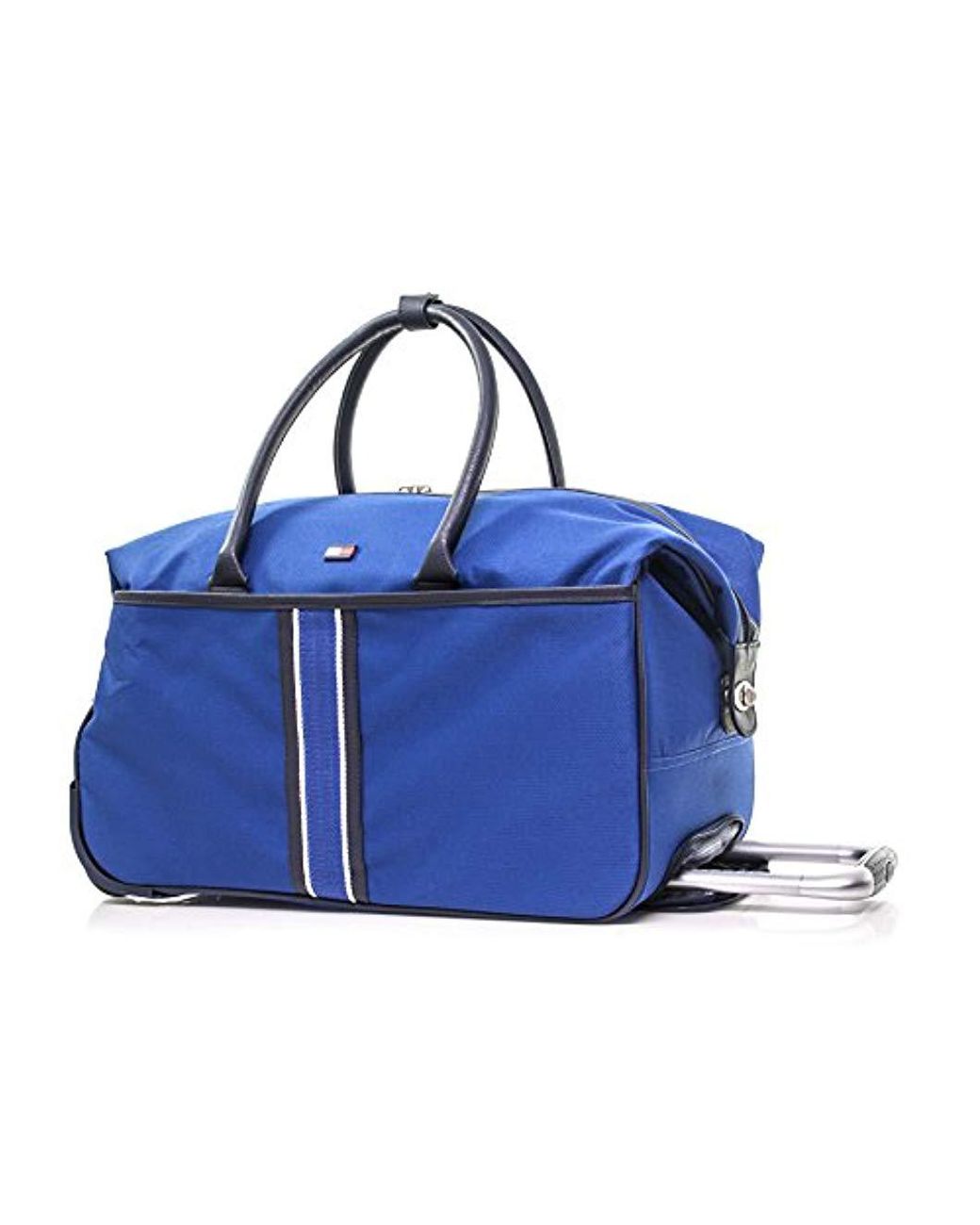 tommy hilfiger rolling duffel bag